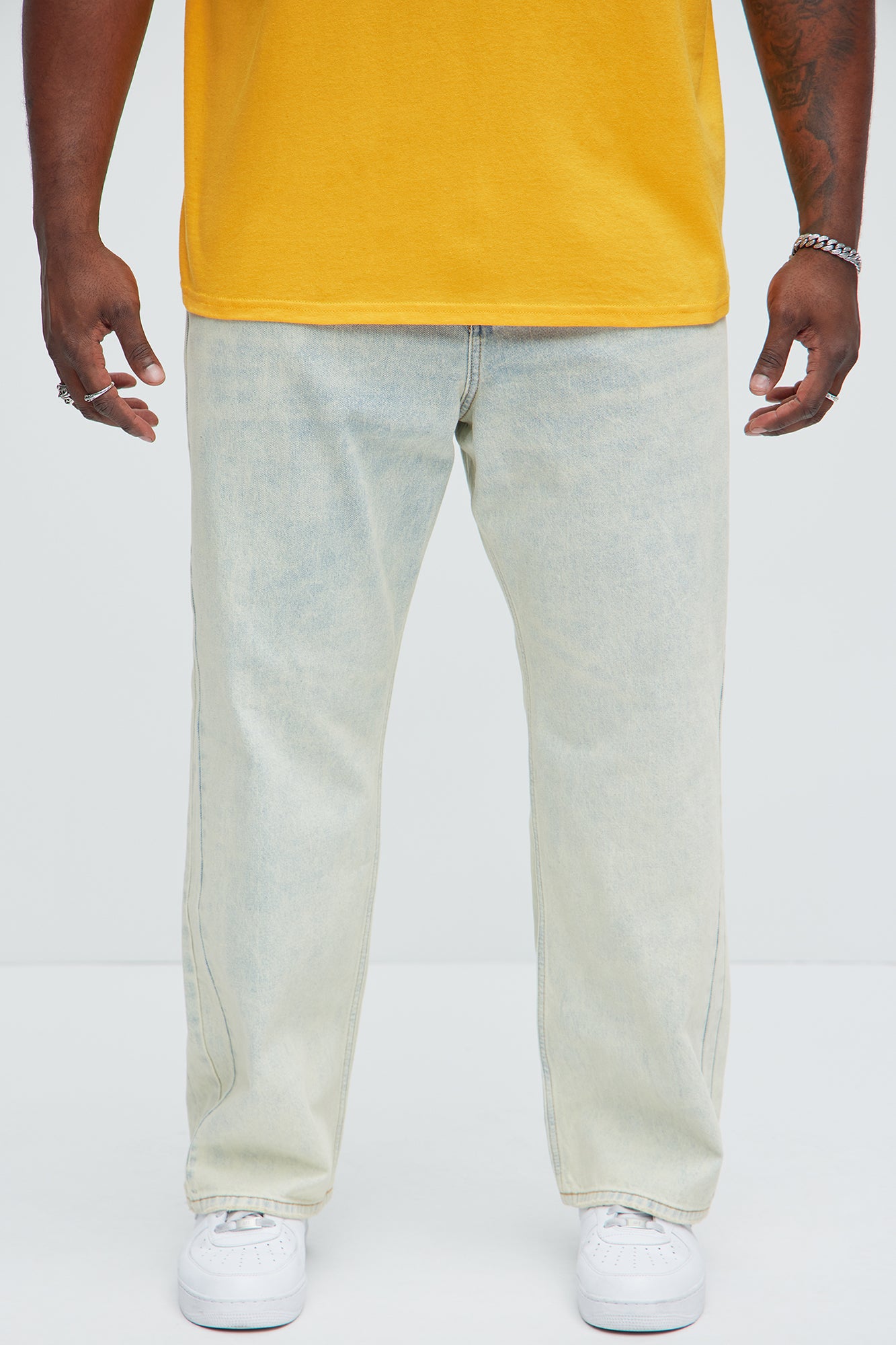 Charlesgate Straight Jeans - Vintage Blue Wash - Image 7