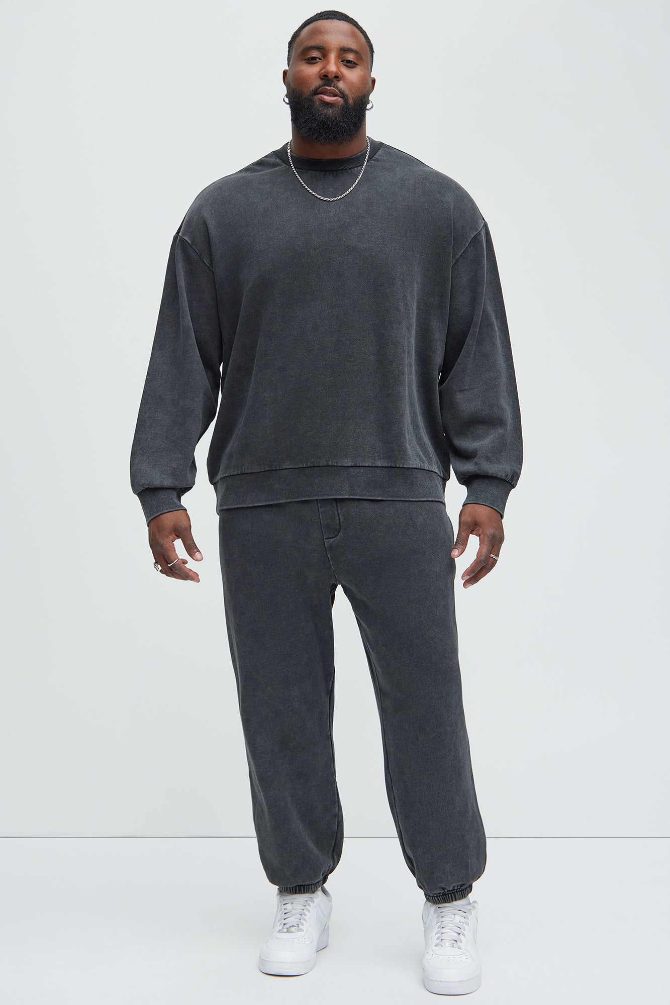 Tyson Heavy Wash Jogger - Black Wash - Image 7