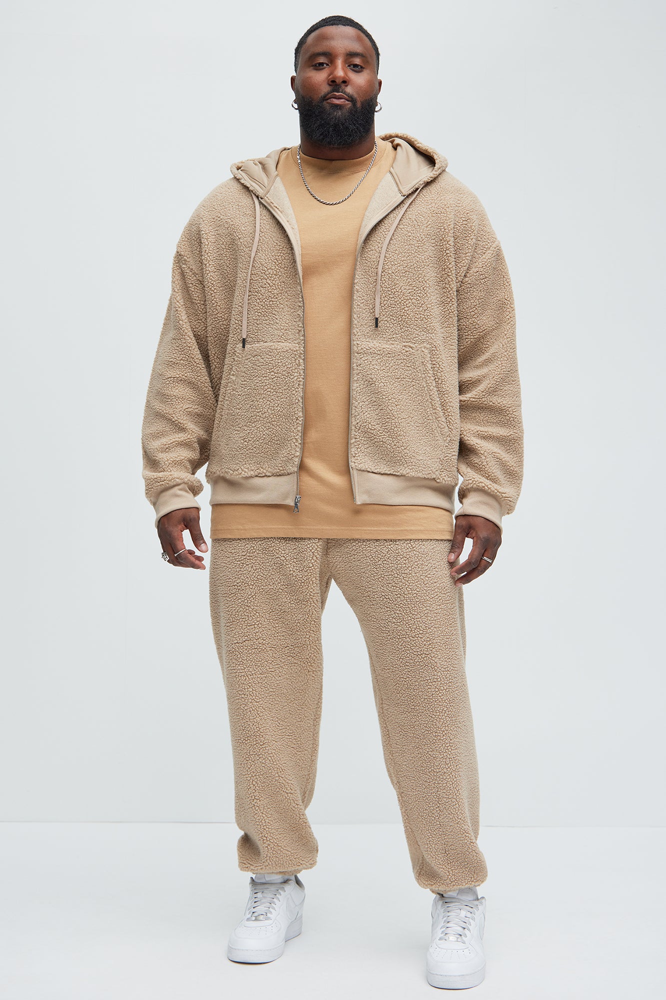 Axel Polar Fleece Jogger - Tan - Image 7