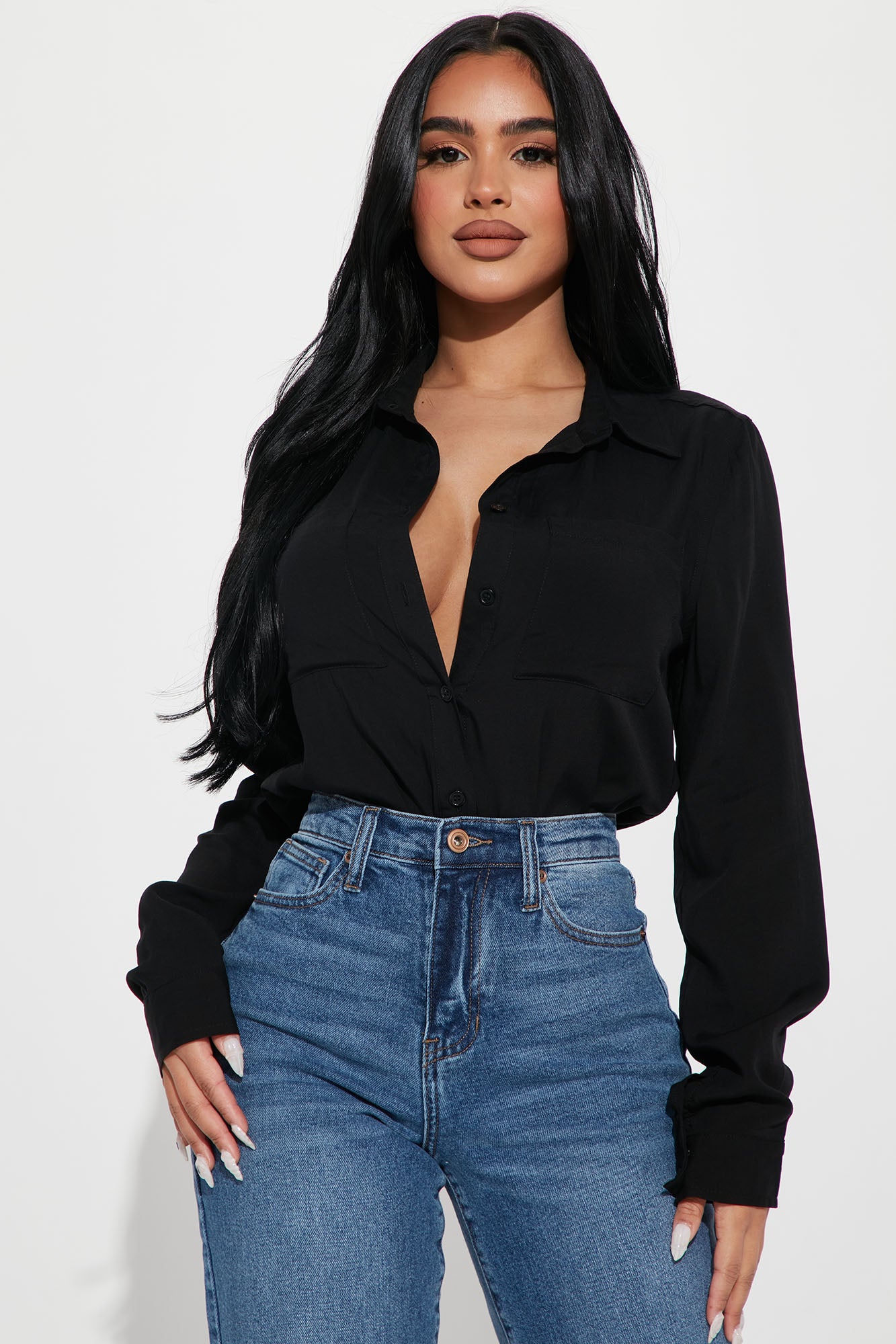 You Better Work Bodysuit - Black - Image 3