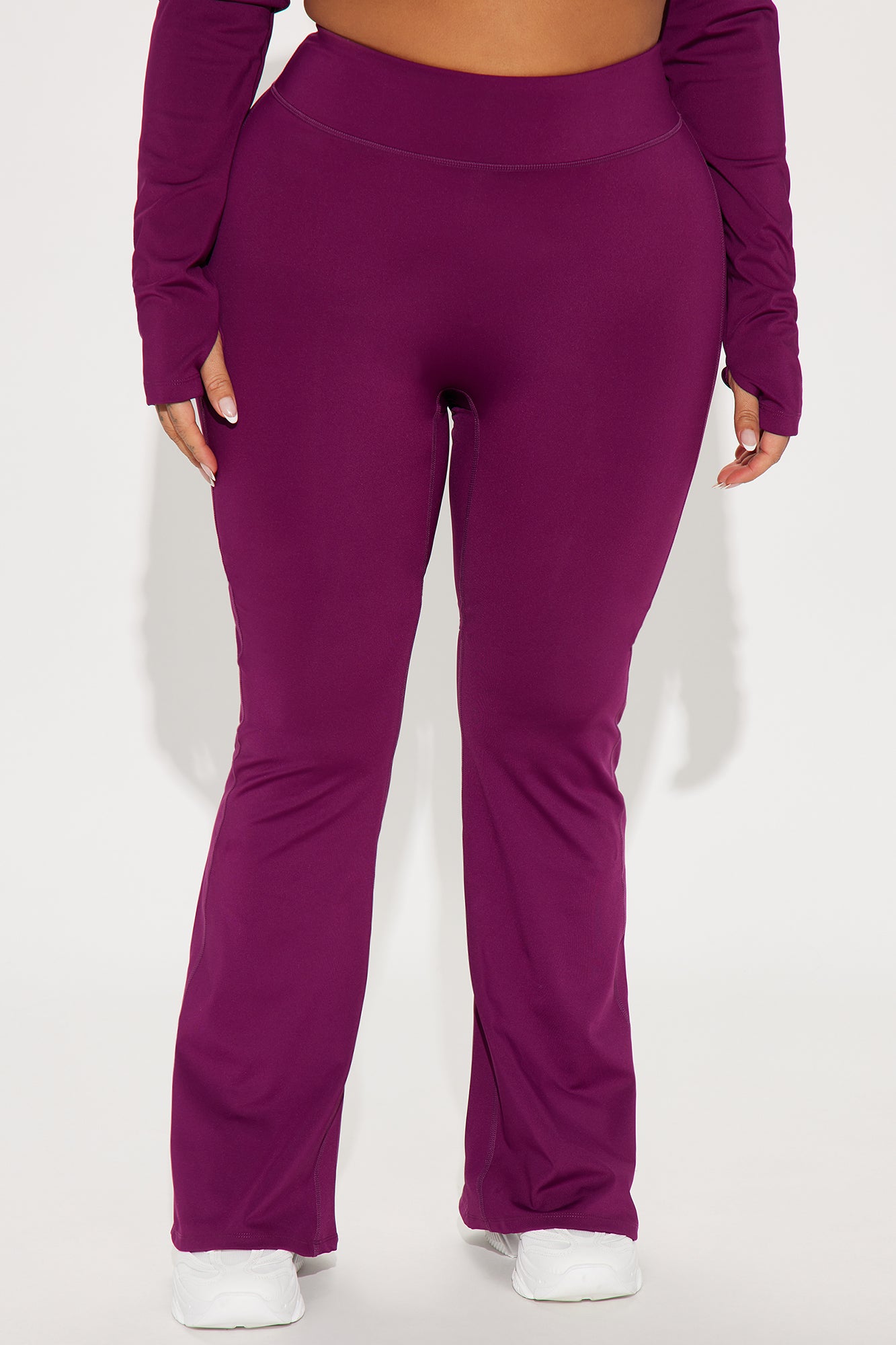 Claudia Elevate Active Yoga Pant - Plum - Image 7