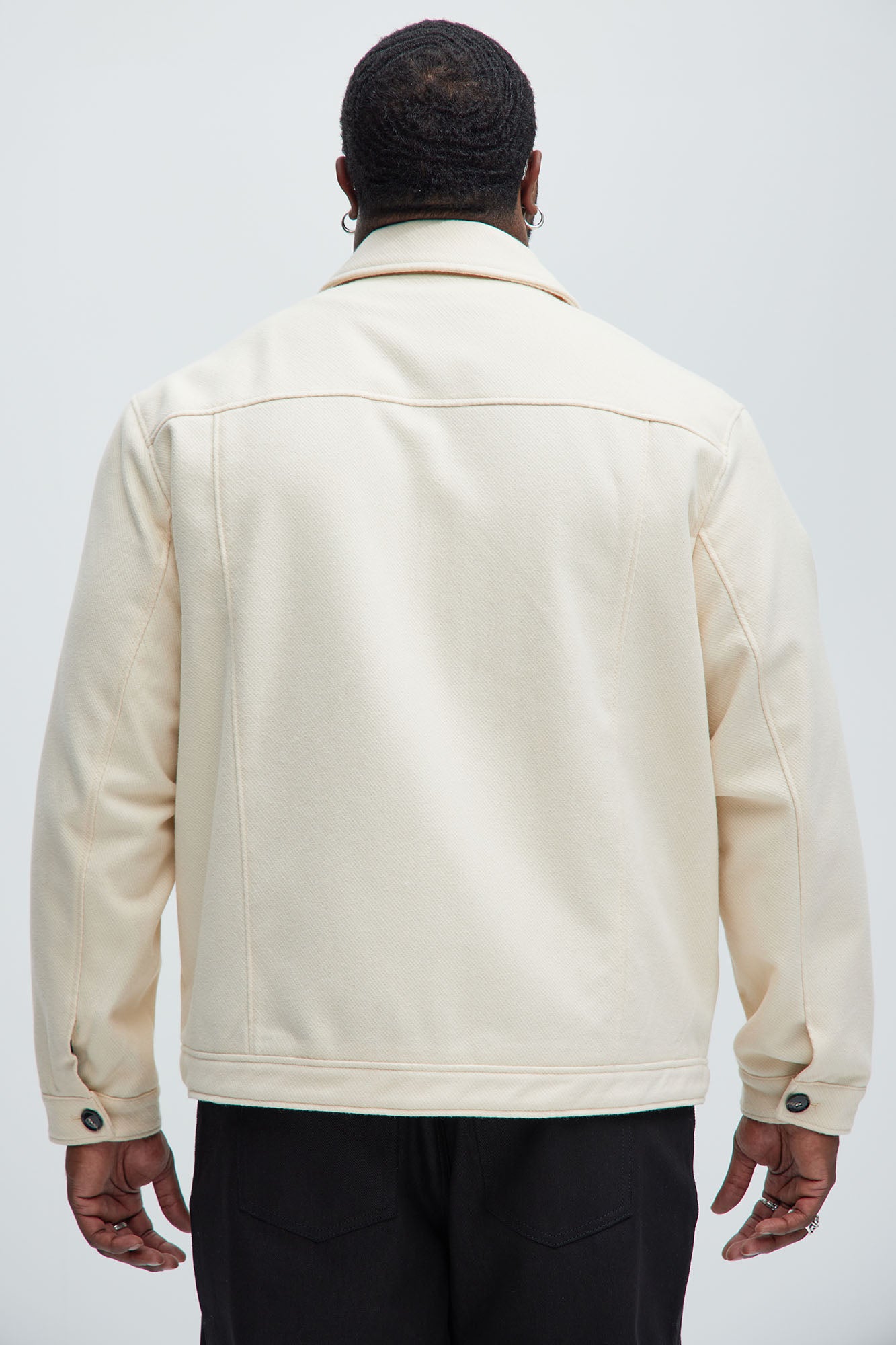 Austin Casual Jacket - Cream - Image 9