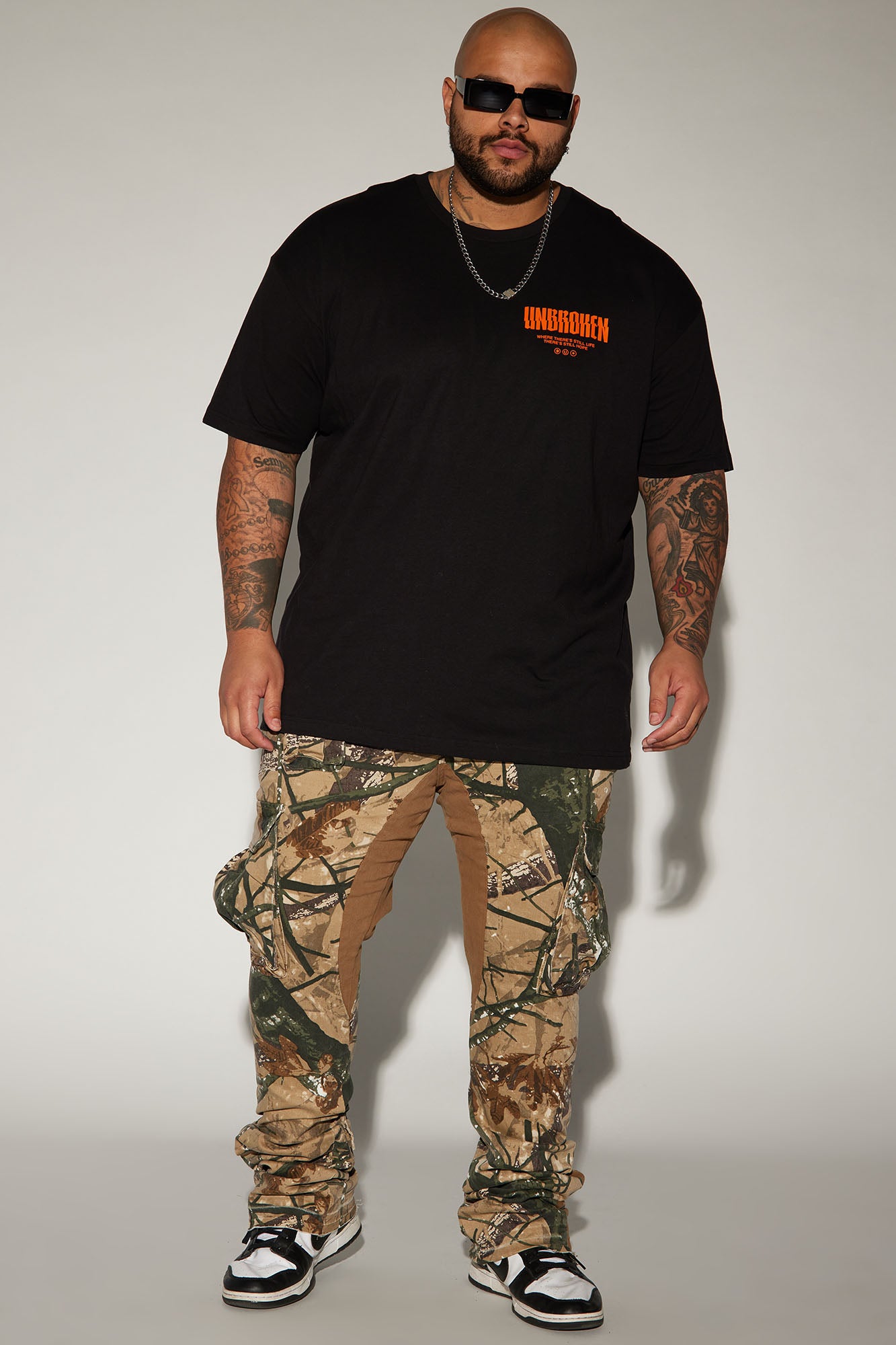 Unbroken And Free Short Sleeve Tee - Black - Image 7