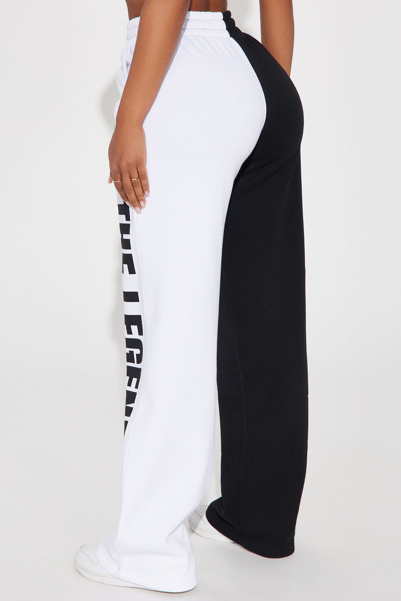 Von Dutch Legendary Wide Leg Pant - Black/combo - Image 3