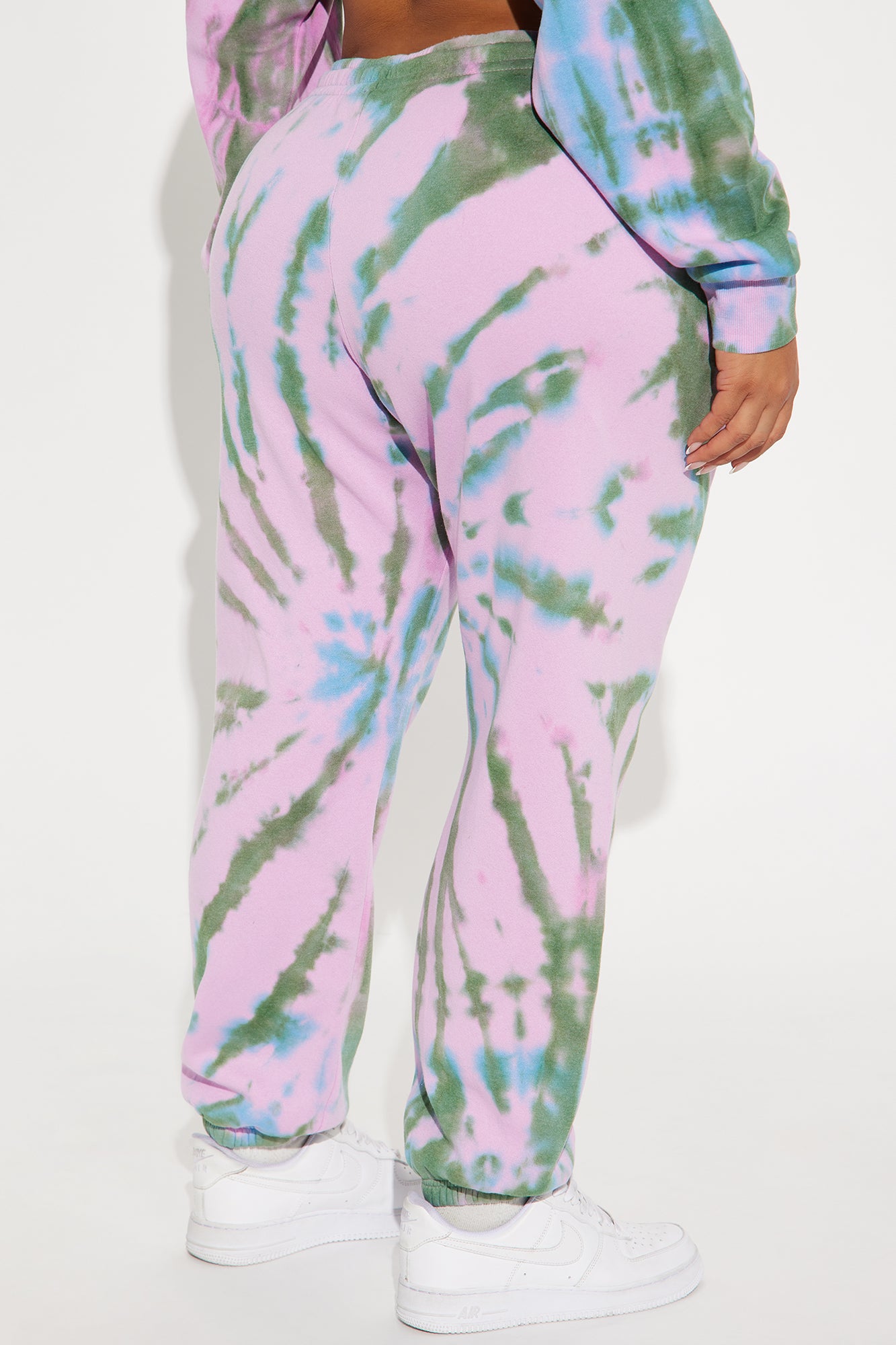 Von Dutch Rhinestone Tie Dye Jogger - Olive/combo - Image 6