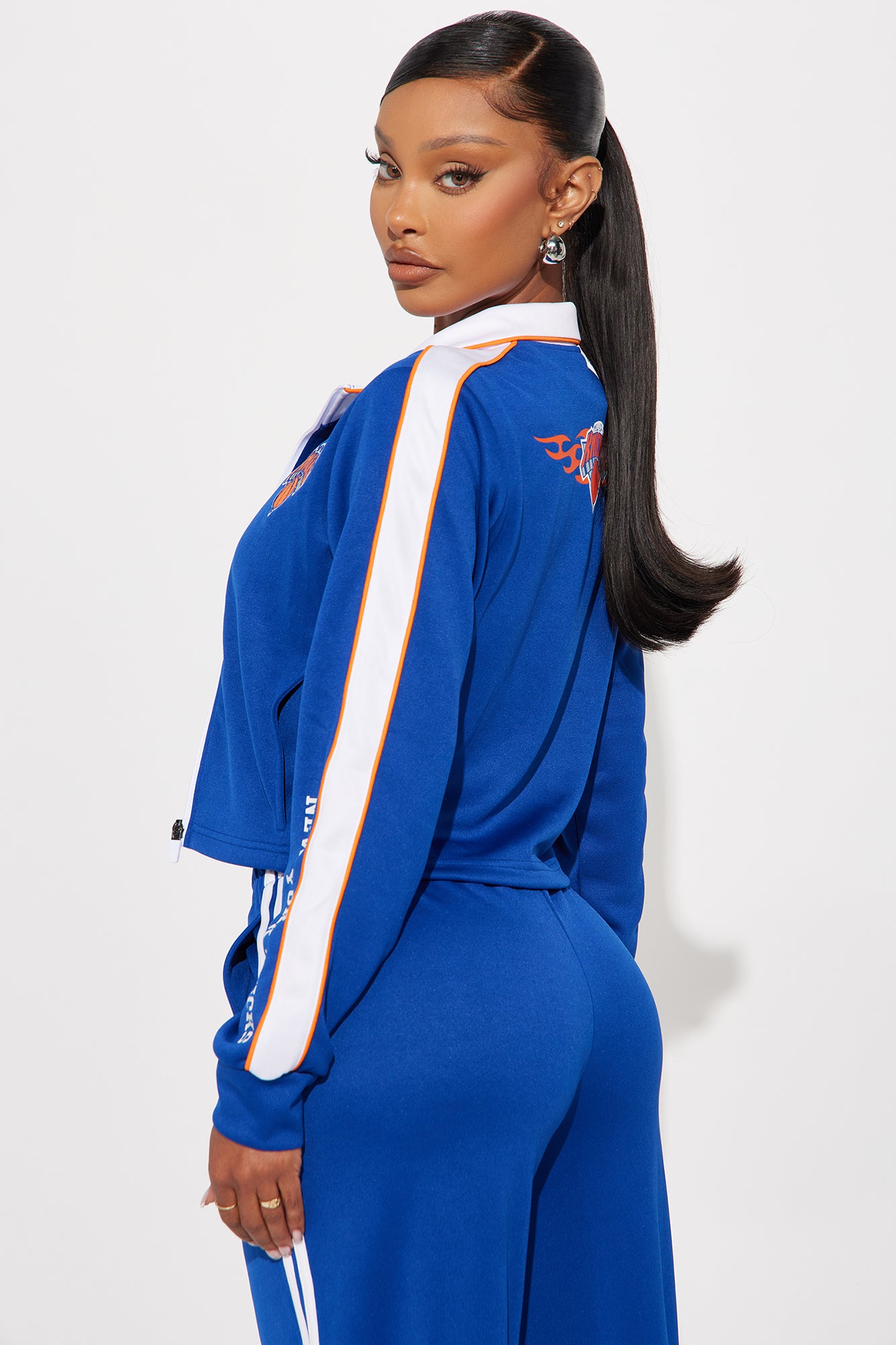 Knicks Halftime Track Jacket - Blue - Image 5