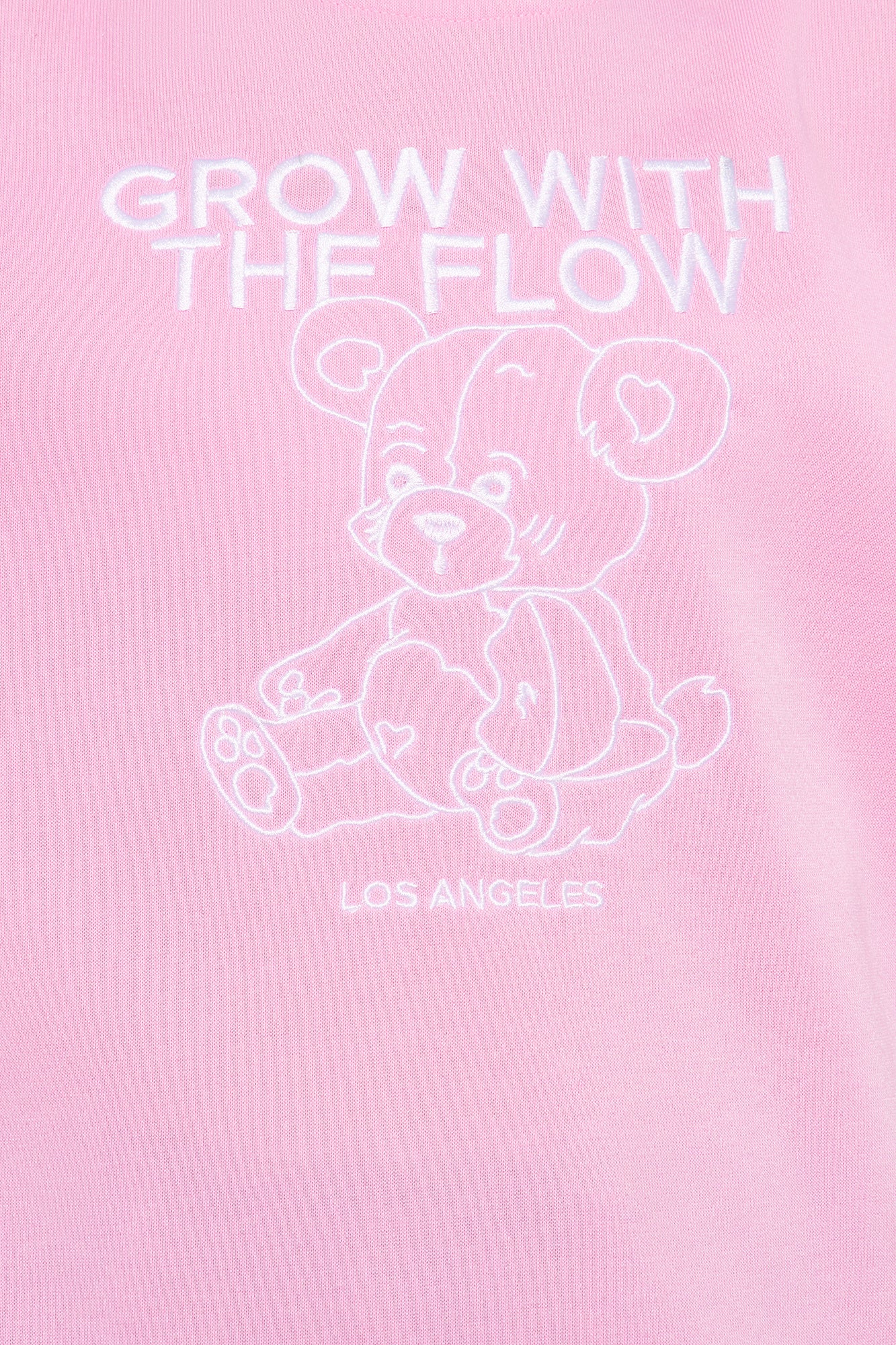 Mini Grow With The Flow Crew Neck Sweatshirt - Pink - Image 4