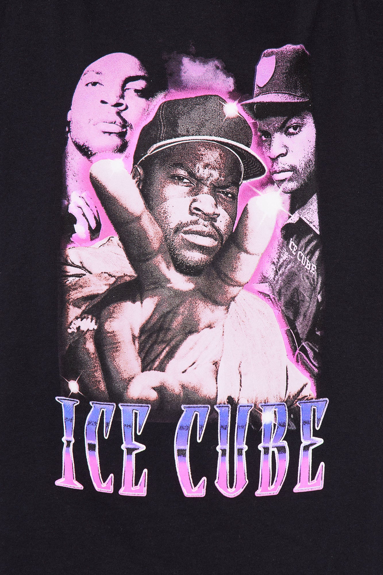 Mini Check Yo Self Ice Cube Top - Black/Purple - Image 4