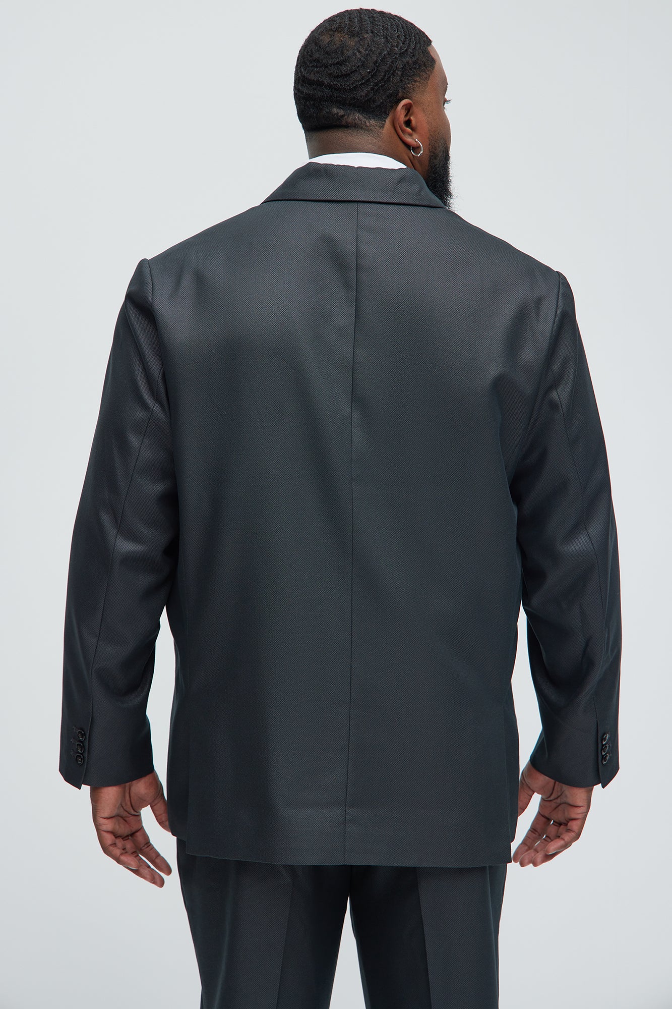 Hulbert Double Breasted Blazer - Black - Image 10