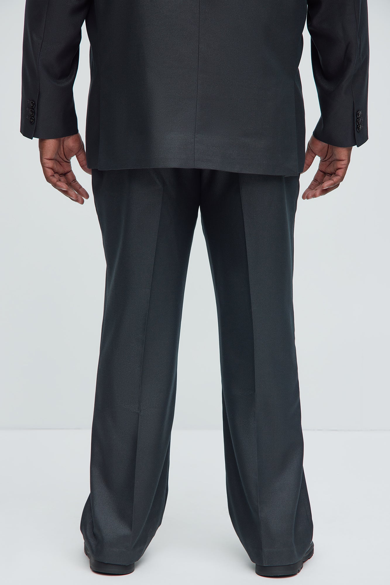 Hulbert Straight Trousers - Black - Image 8