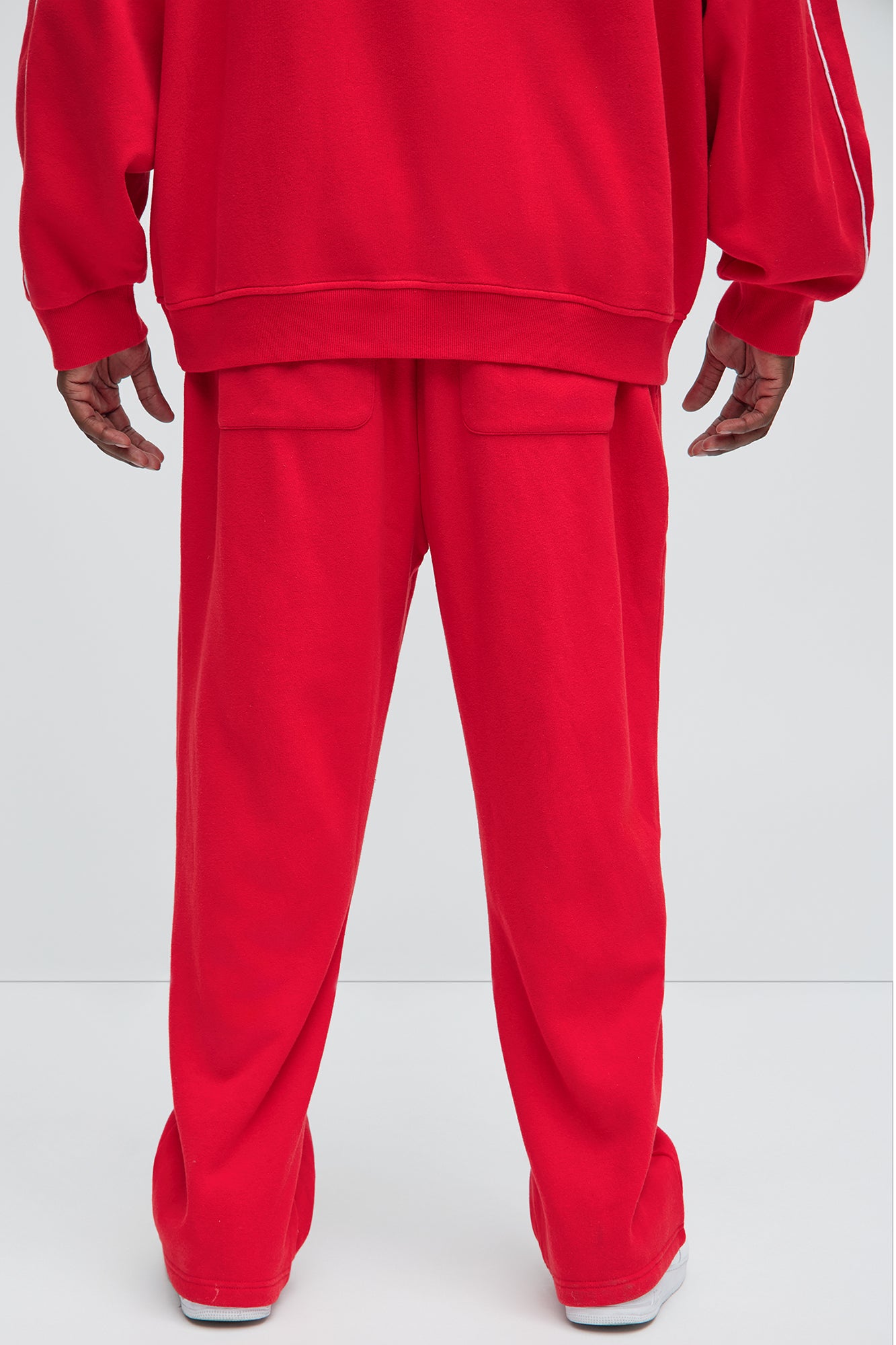 Tyson Just Go With It Straight Sweatpants - Red - Image 9