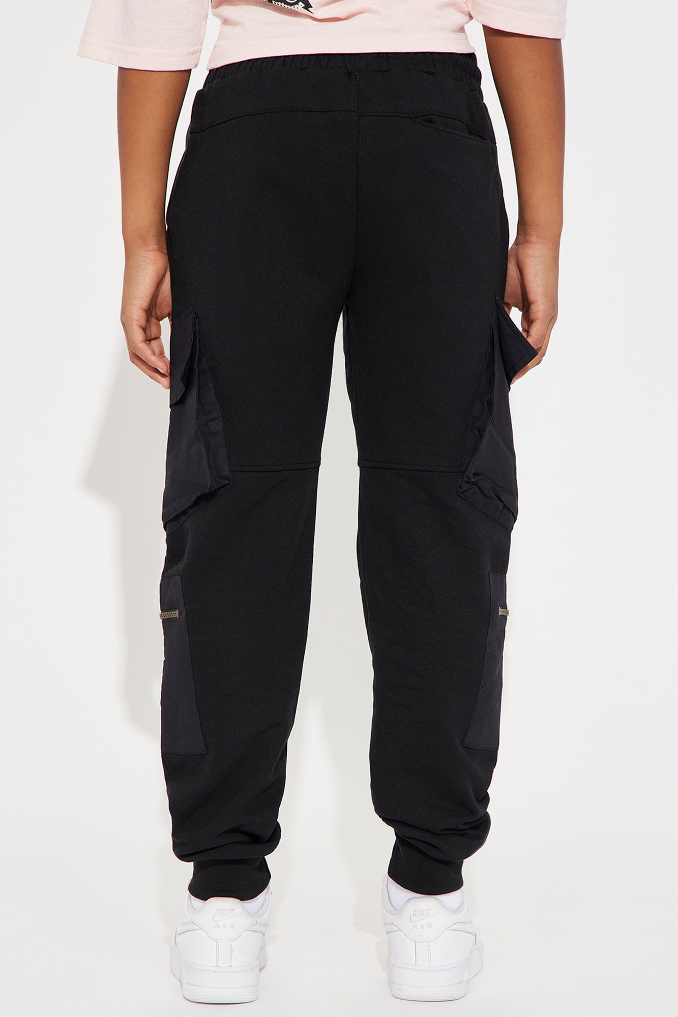 Mini Not Basic Fleece Jogger Pant - Black - Image 3