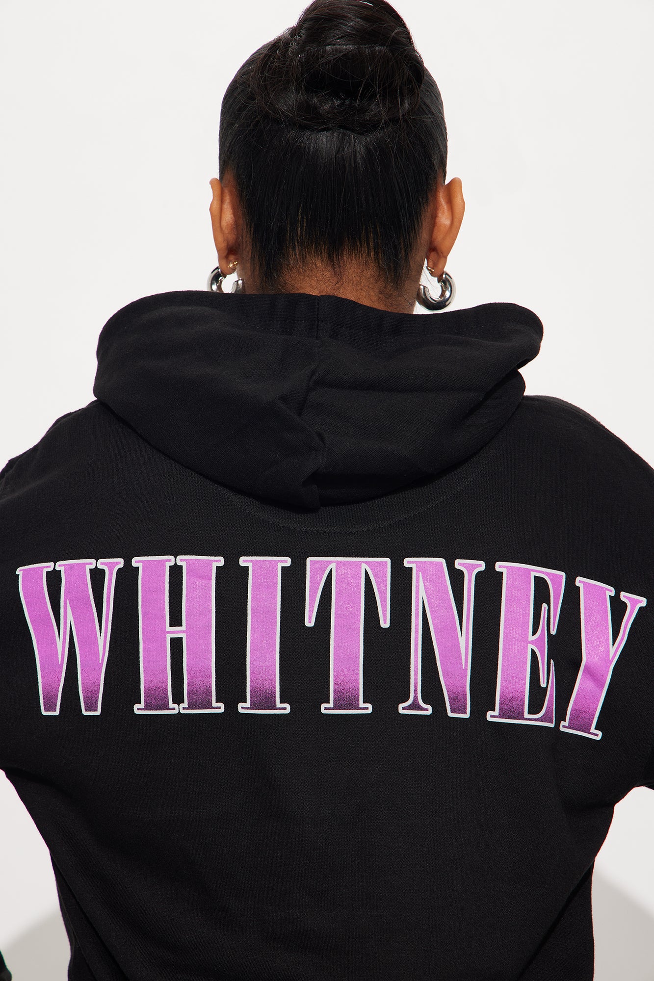 Whitney Houston Wanna Dance Hoodie - Black - Image 5