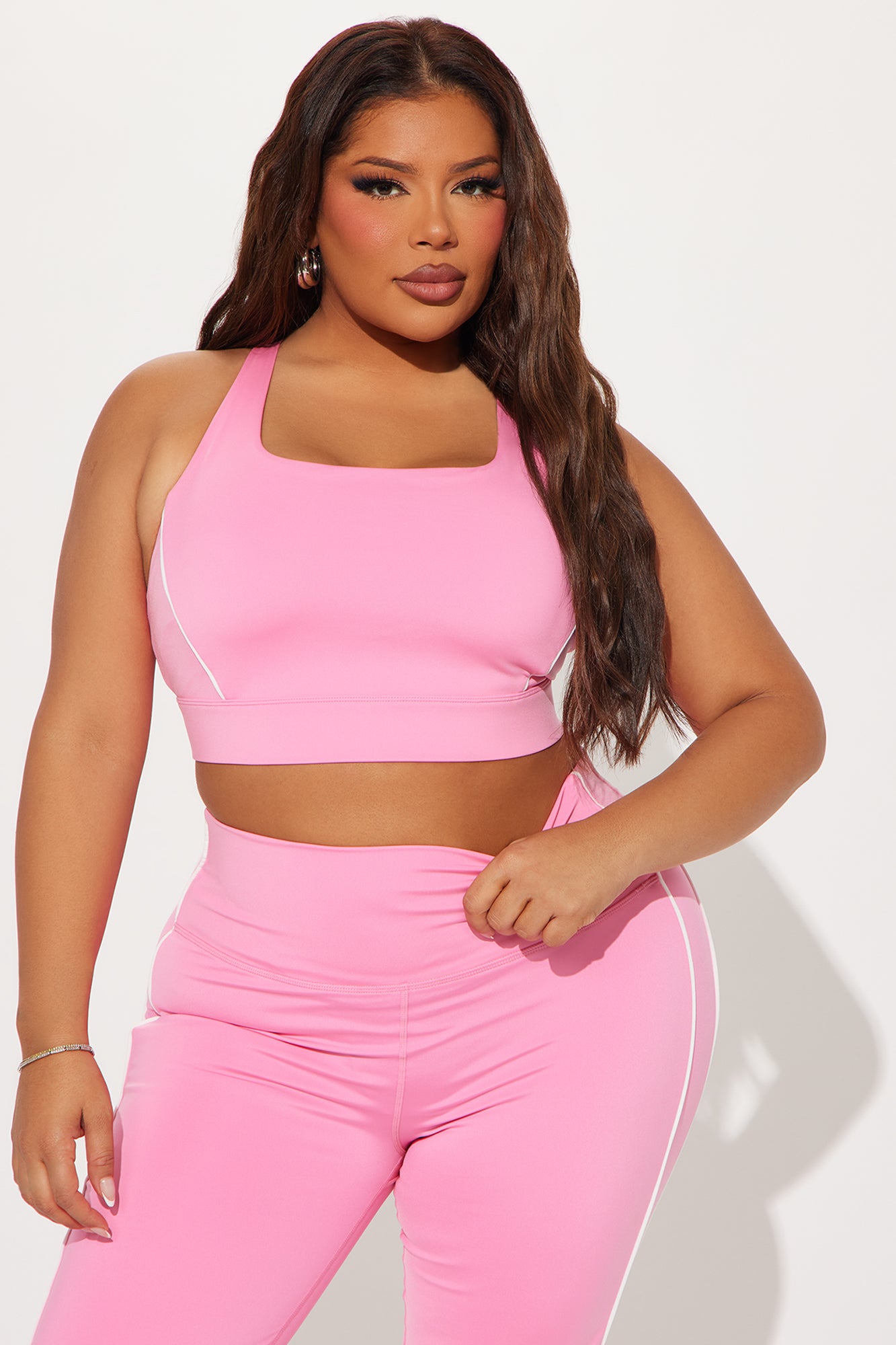 Aligned Elevate Sports Bra - Bubblegum Pink - Image 5