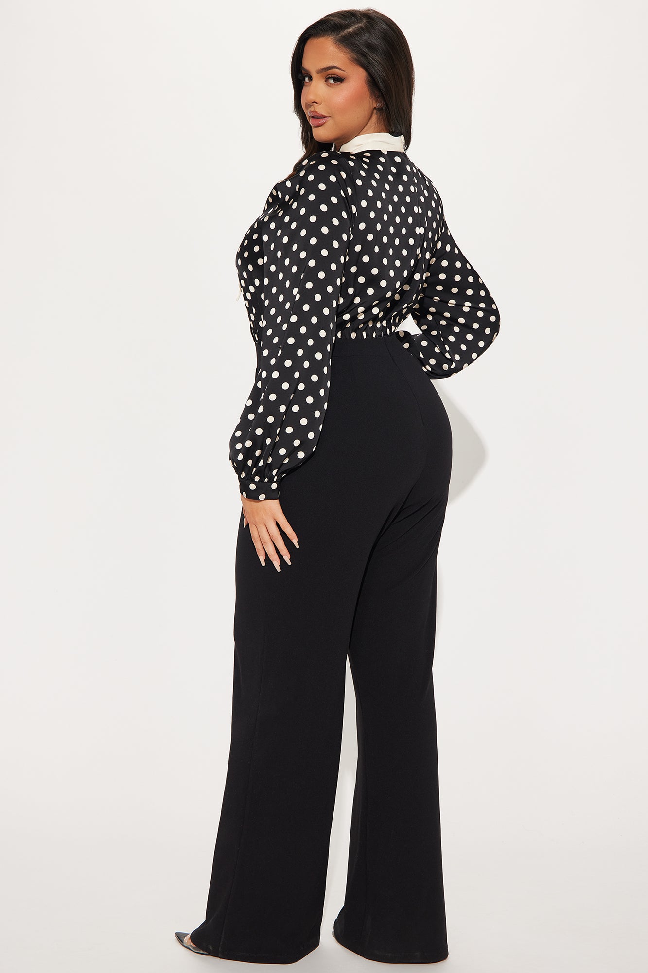 Etiquette Queen Jumpsuit - Black/White - Image 6