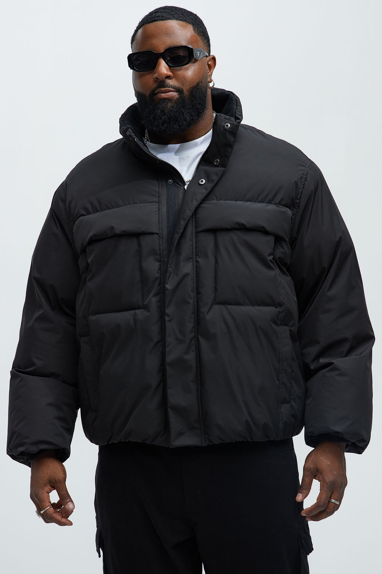 The Proudest Puffer Jacket - Black - Image 8