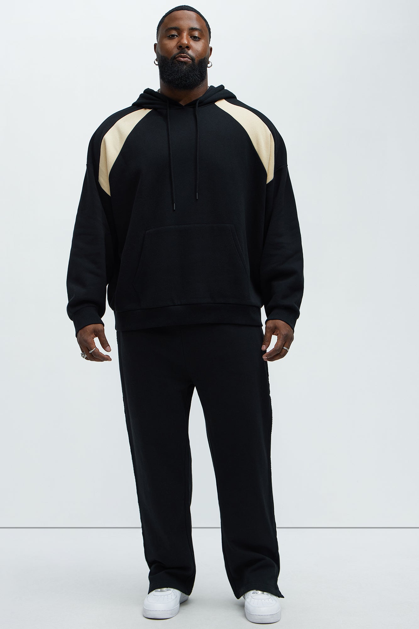 Tyson Flight Oversized Hoodie - Black/combo - Image 6