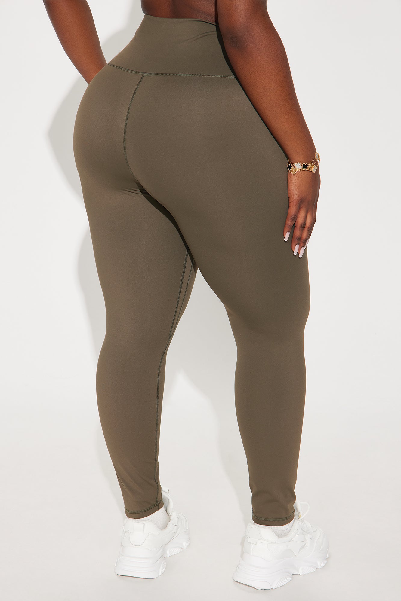Get It Right 7/8 Active Legging - Olive - Image 7