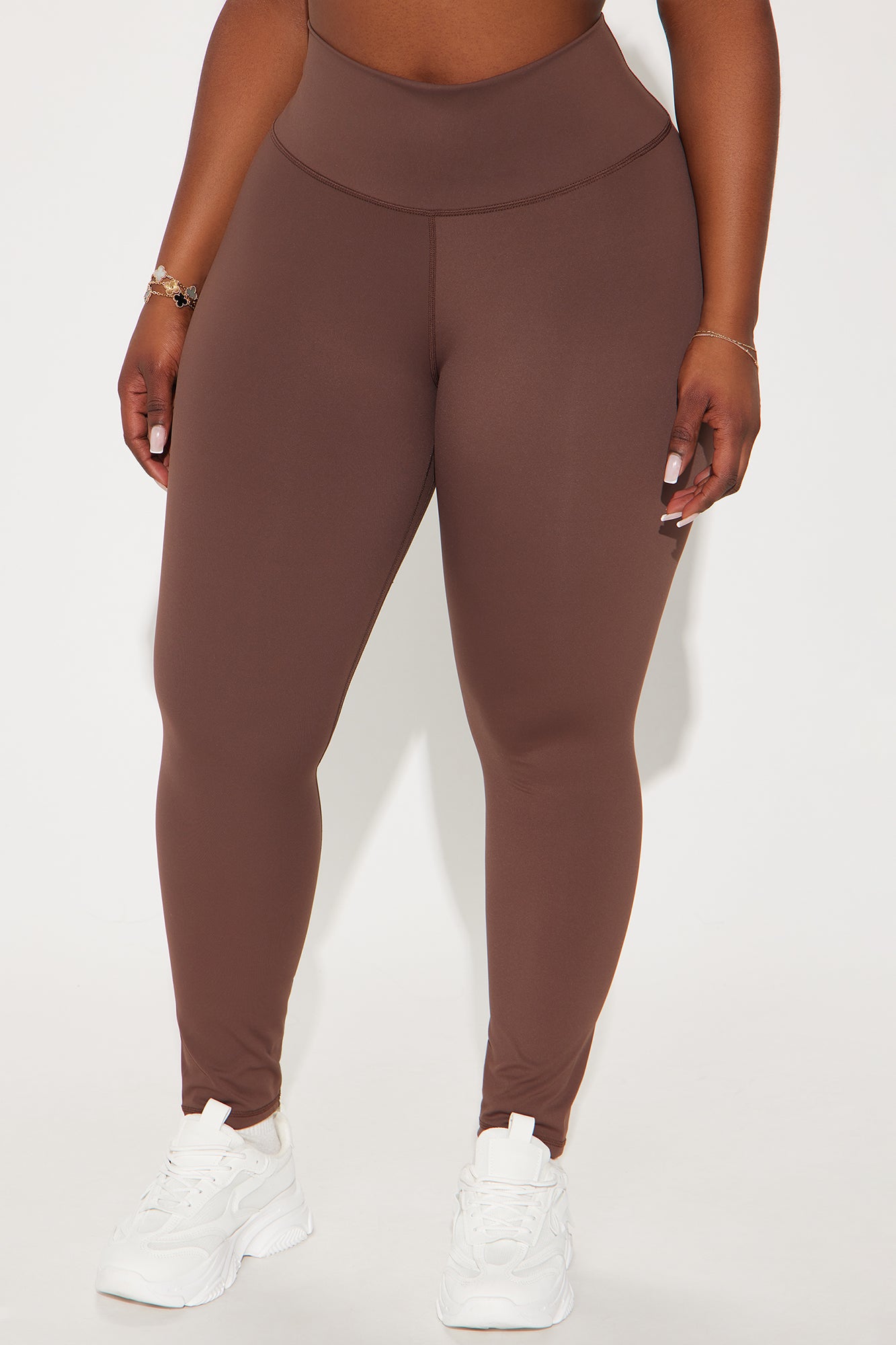 Get It Right 7/8 Active Legging - Chocolate - Image 5