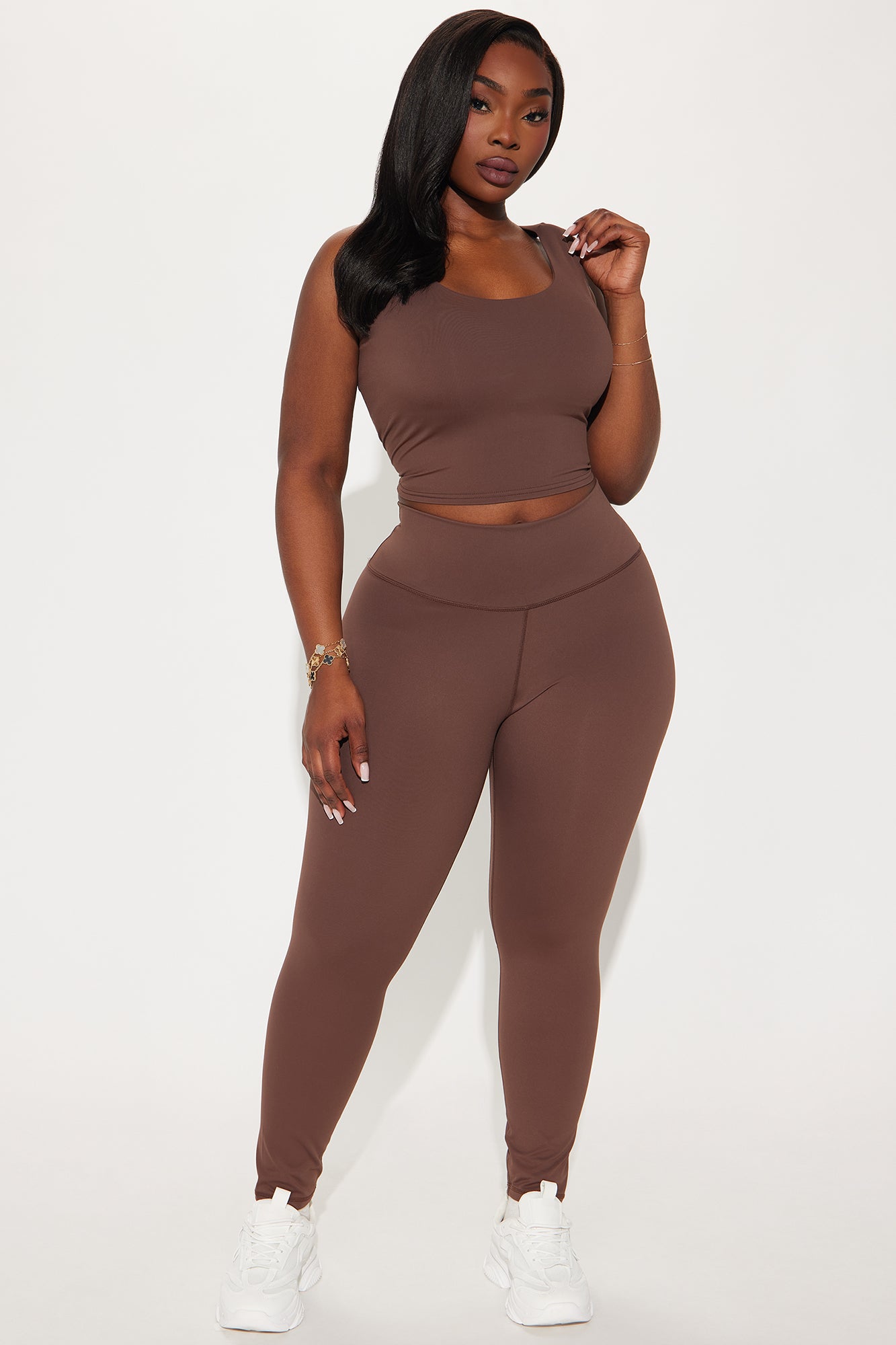 Get Right Active Top - Chocolate - Image 5
