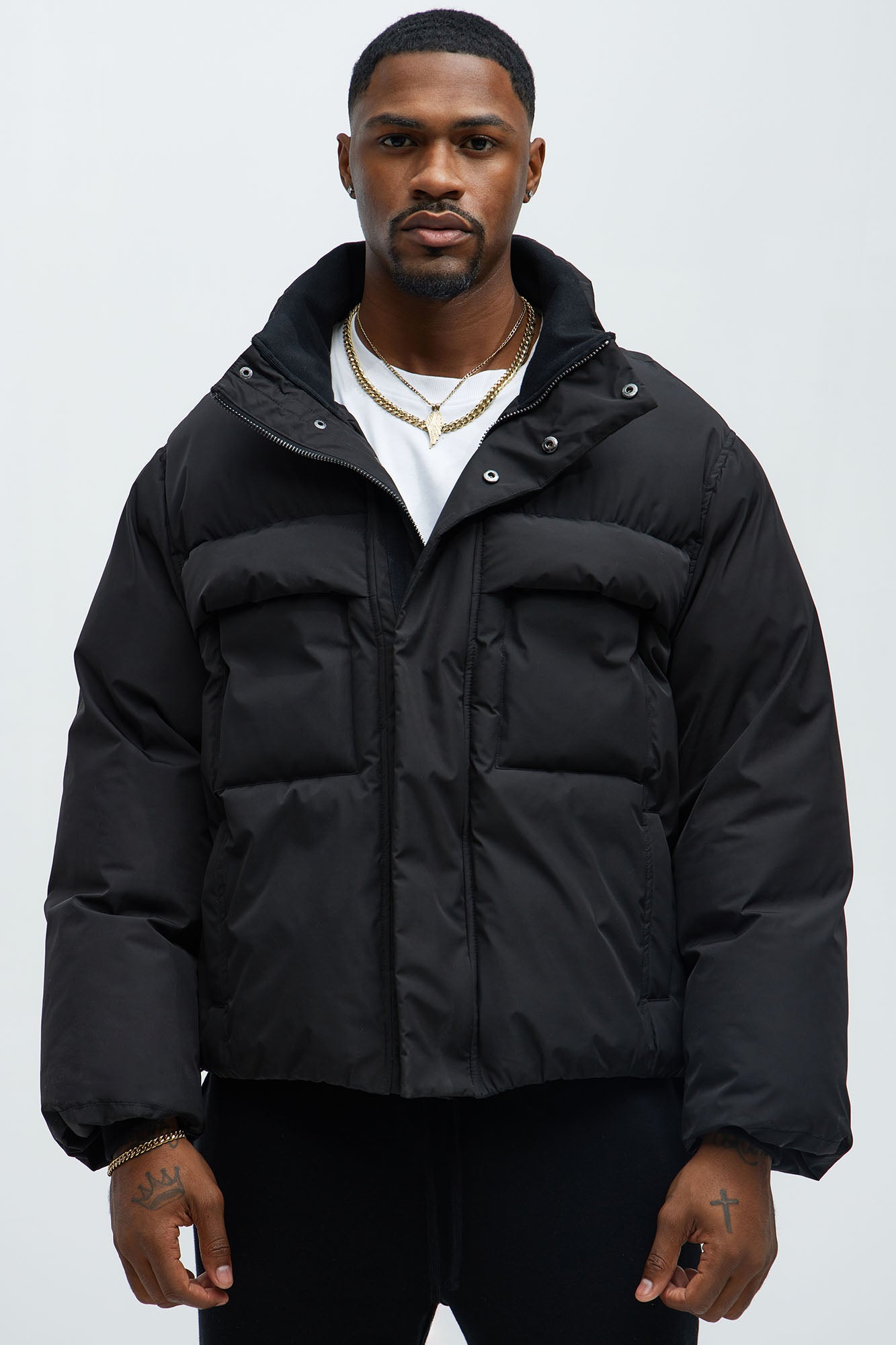 The Proudest Puffer Jacket - Black - Image 3
