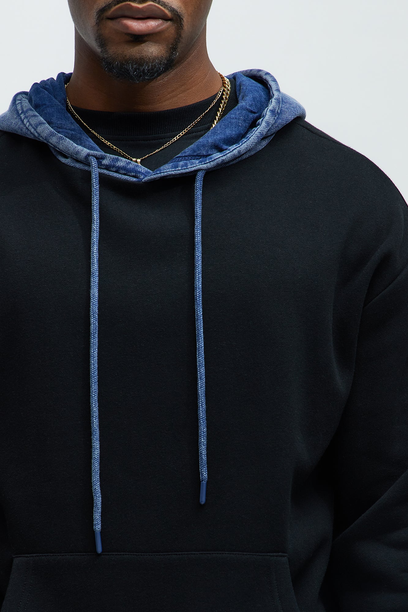 Tyson Rainy Daze Oversized Hoodie - Black/combo - Image 3