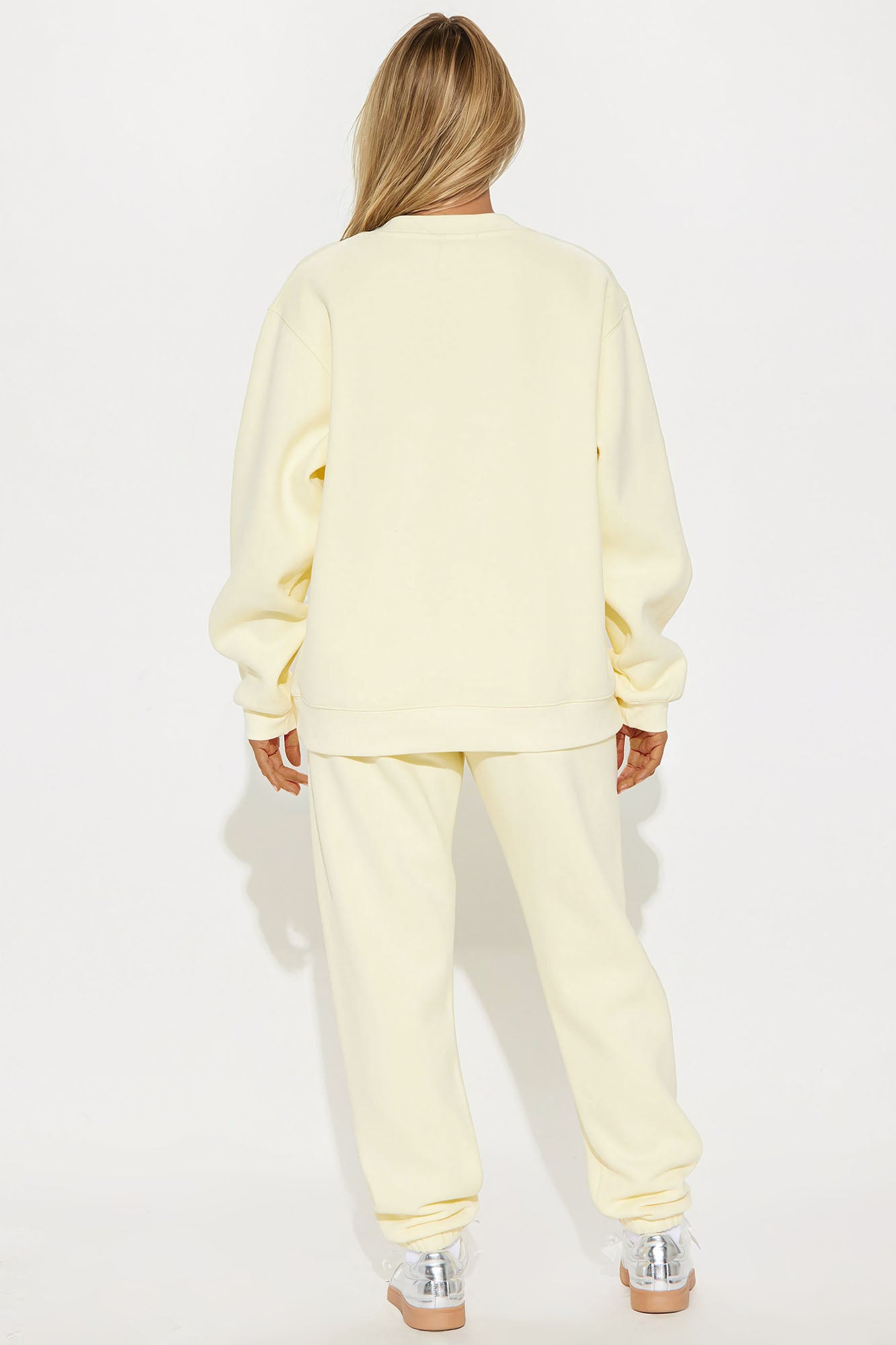 C’est La Vie Sweatpant Set - Yellow - Image 3