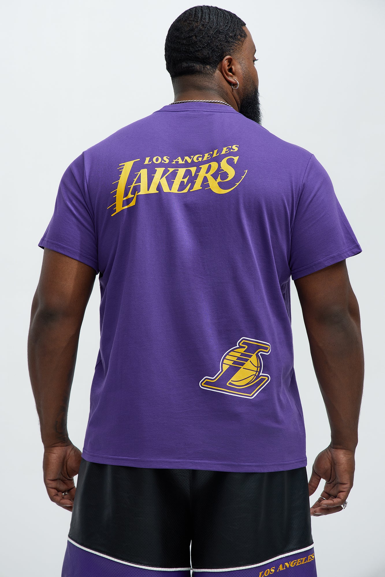 Lakers Slap Shots Short Sleeve Tee - Purple - Image 7