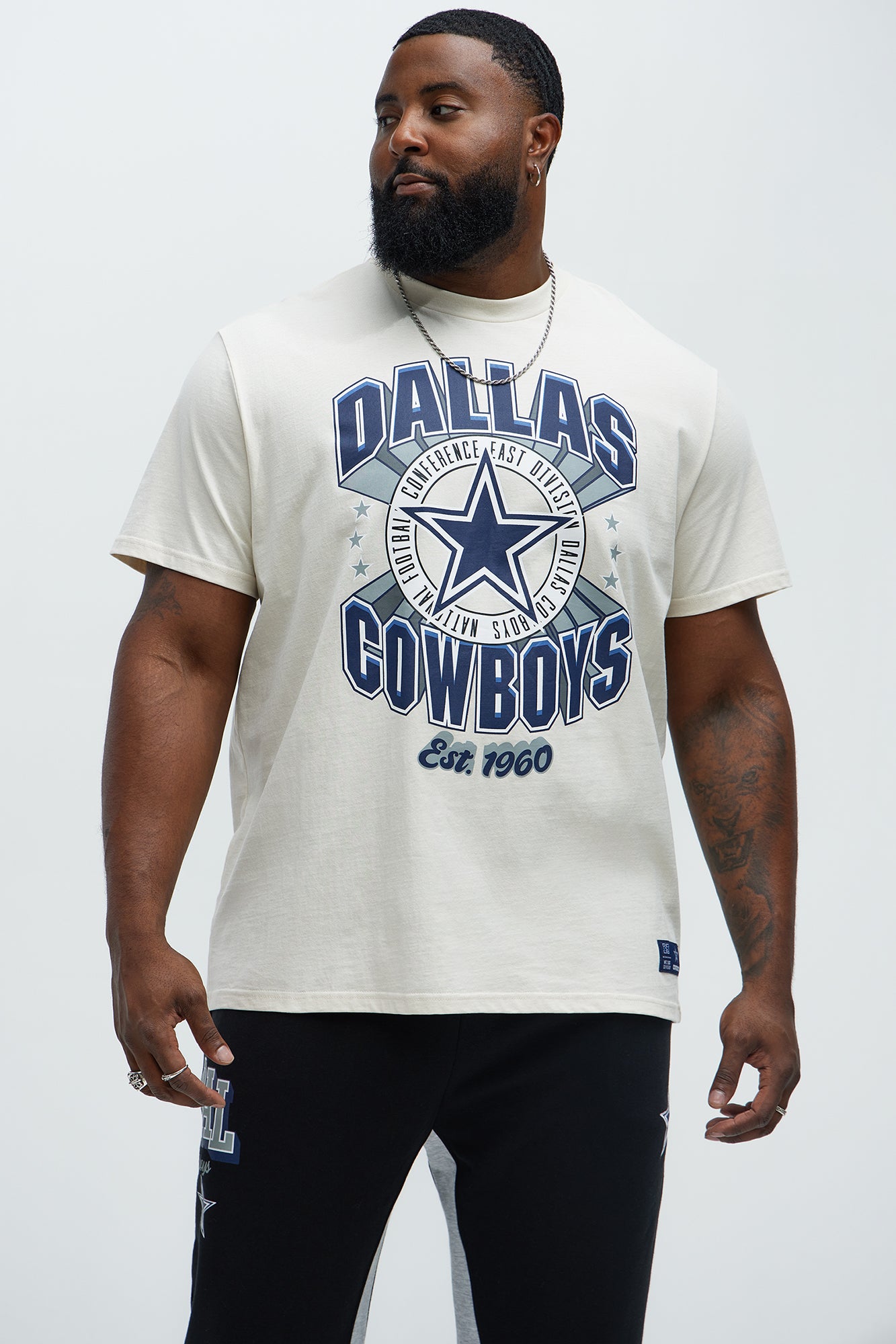Cowboys Upfront Short Sleeve Tee - White - Image 5