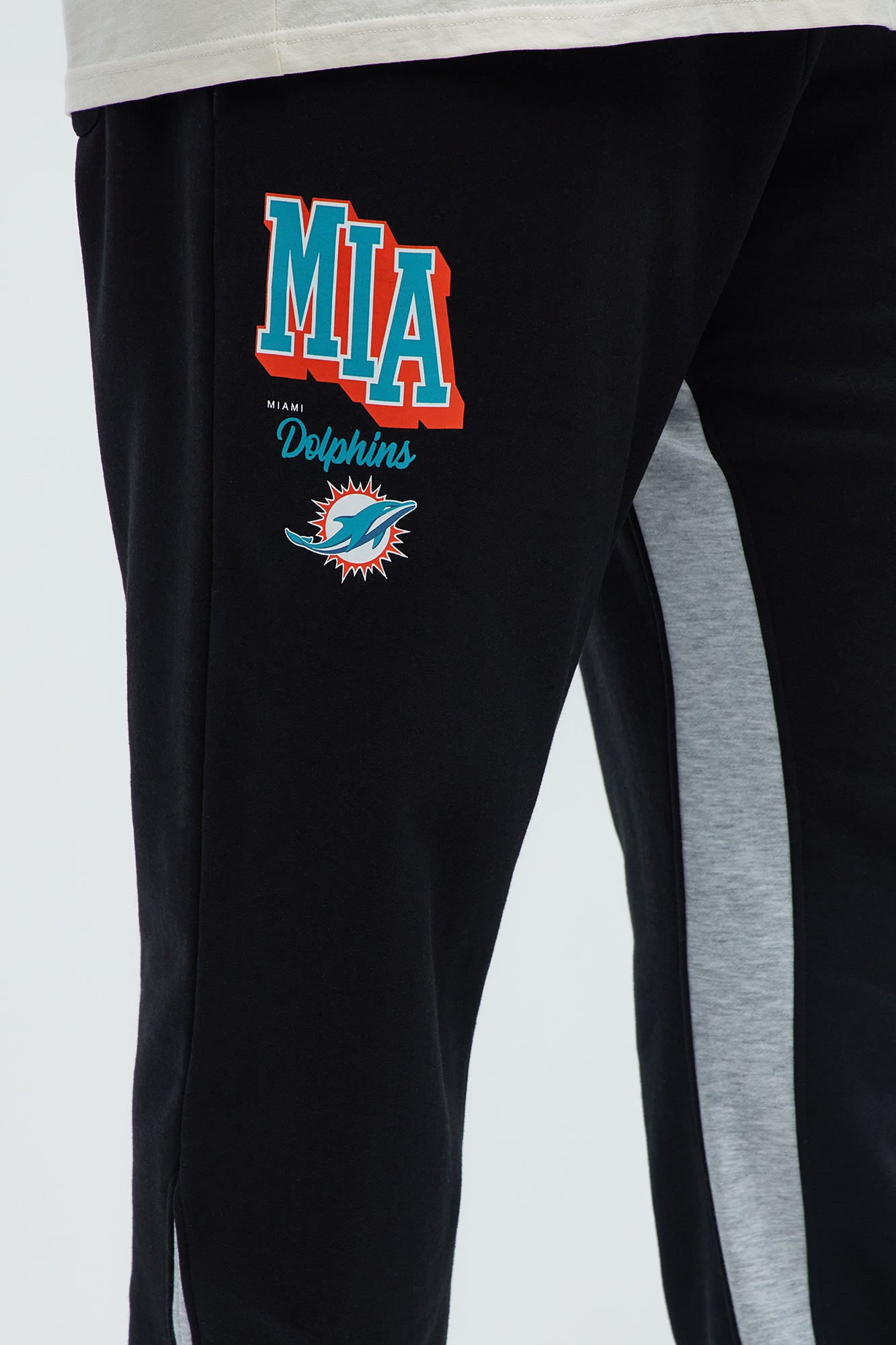 Dolphins Bold Flare Sweatpants - Black - Image 9