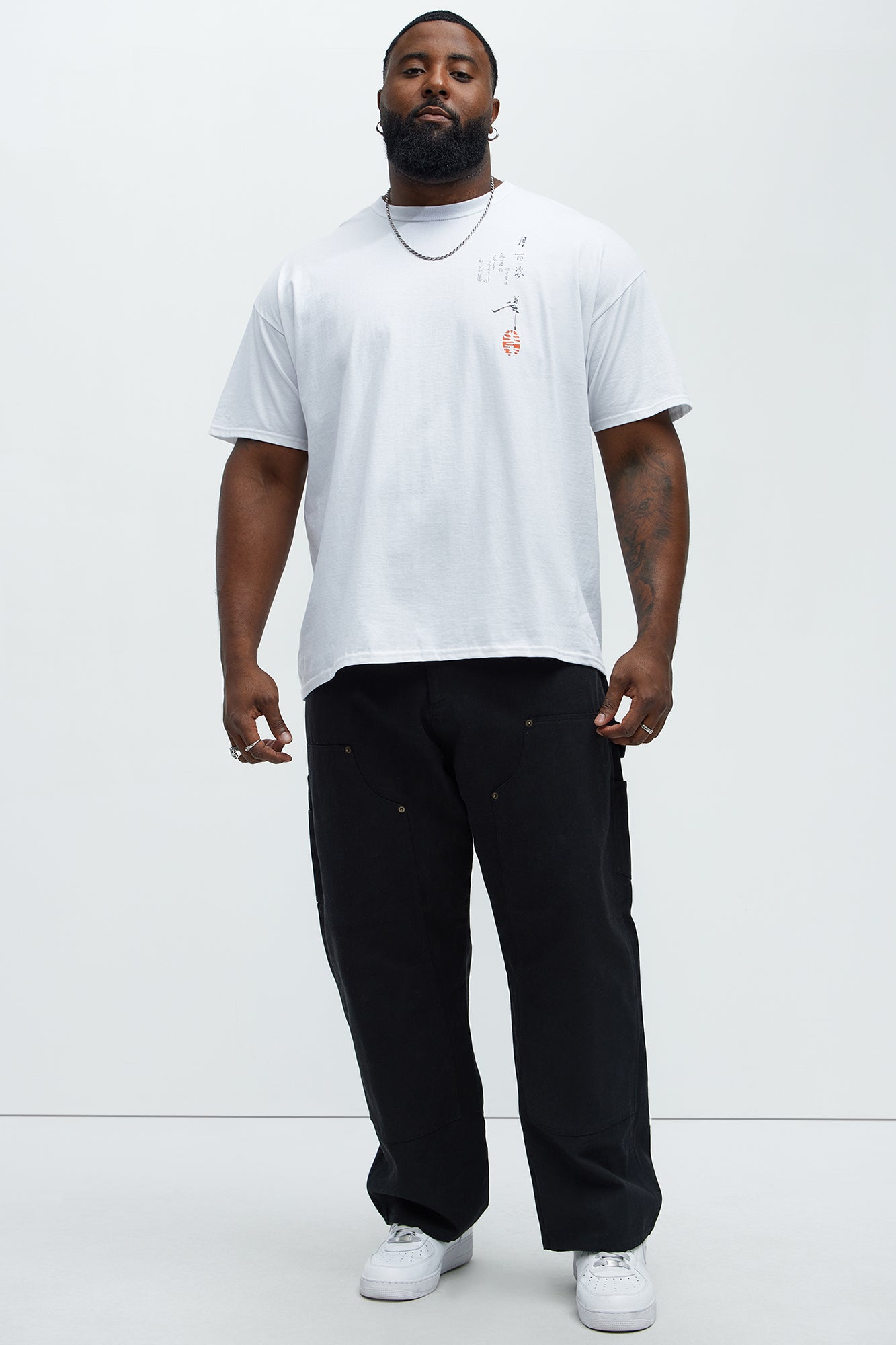 Sunflower Samurai Short Sleeve Tee - White - Image 7