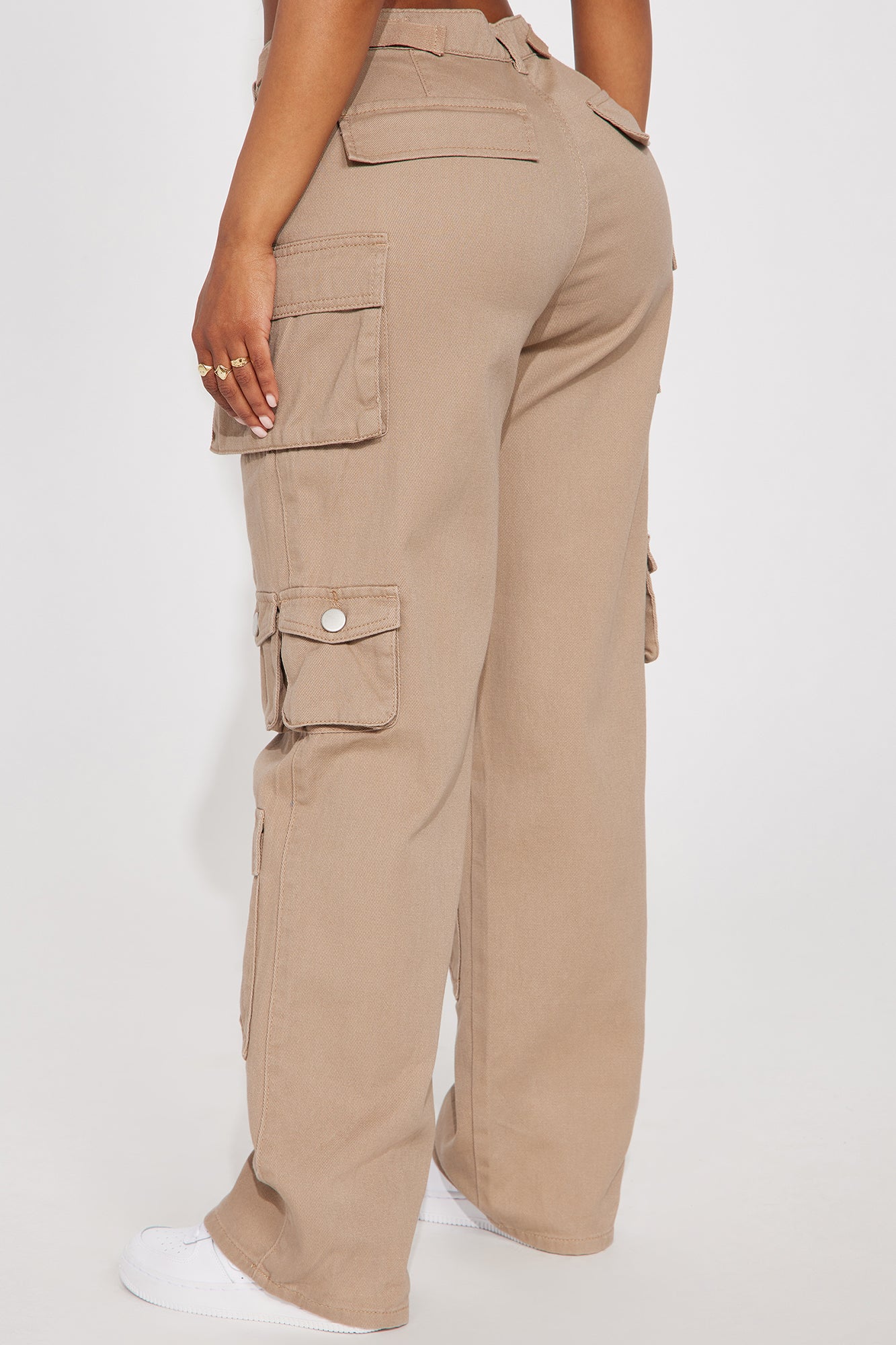 Count On It Straight Leg Cargo Pant - Khaki - Image 3