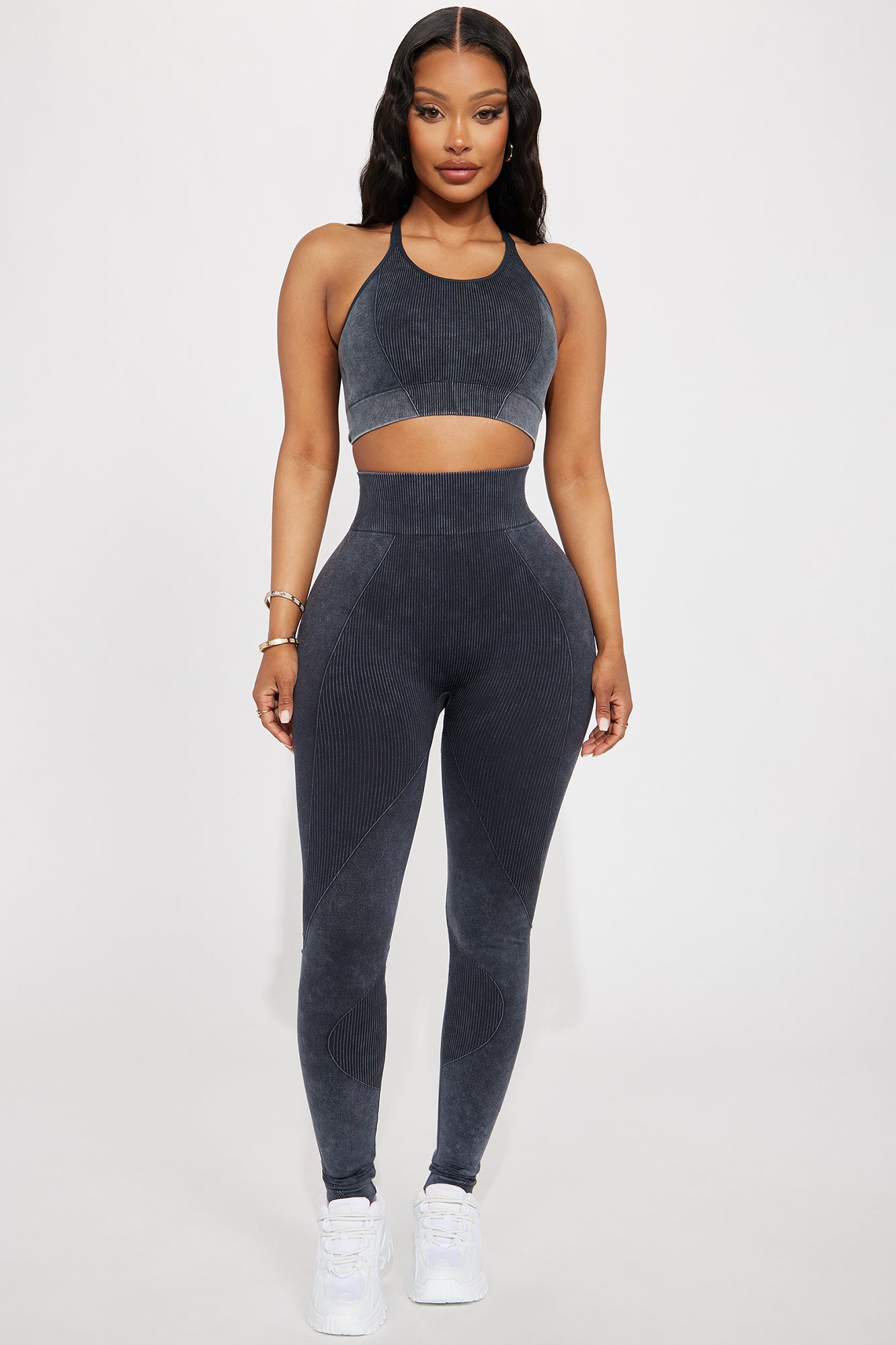 Stretch It Out Active Sports Bra - Black - Image 3