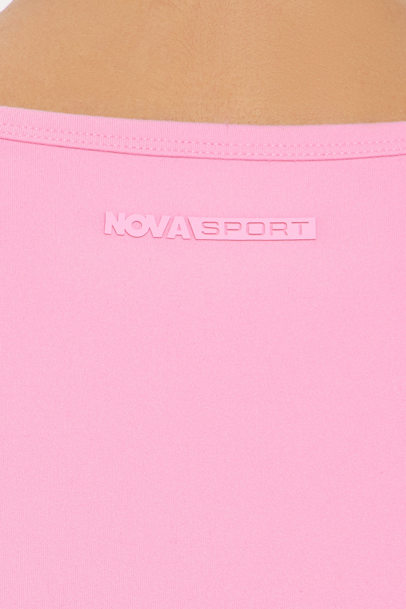 Barre Baddie Super Soft Active Top - Bubblegum Pink - Image 4