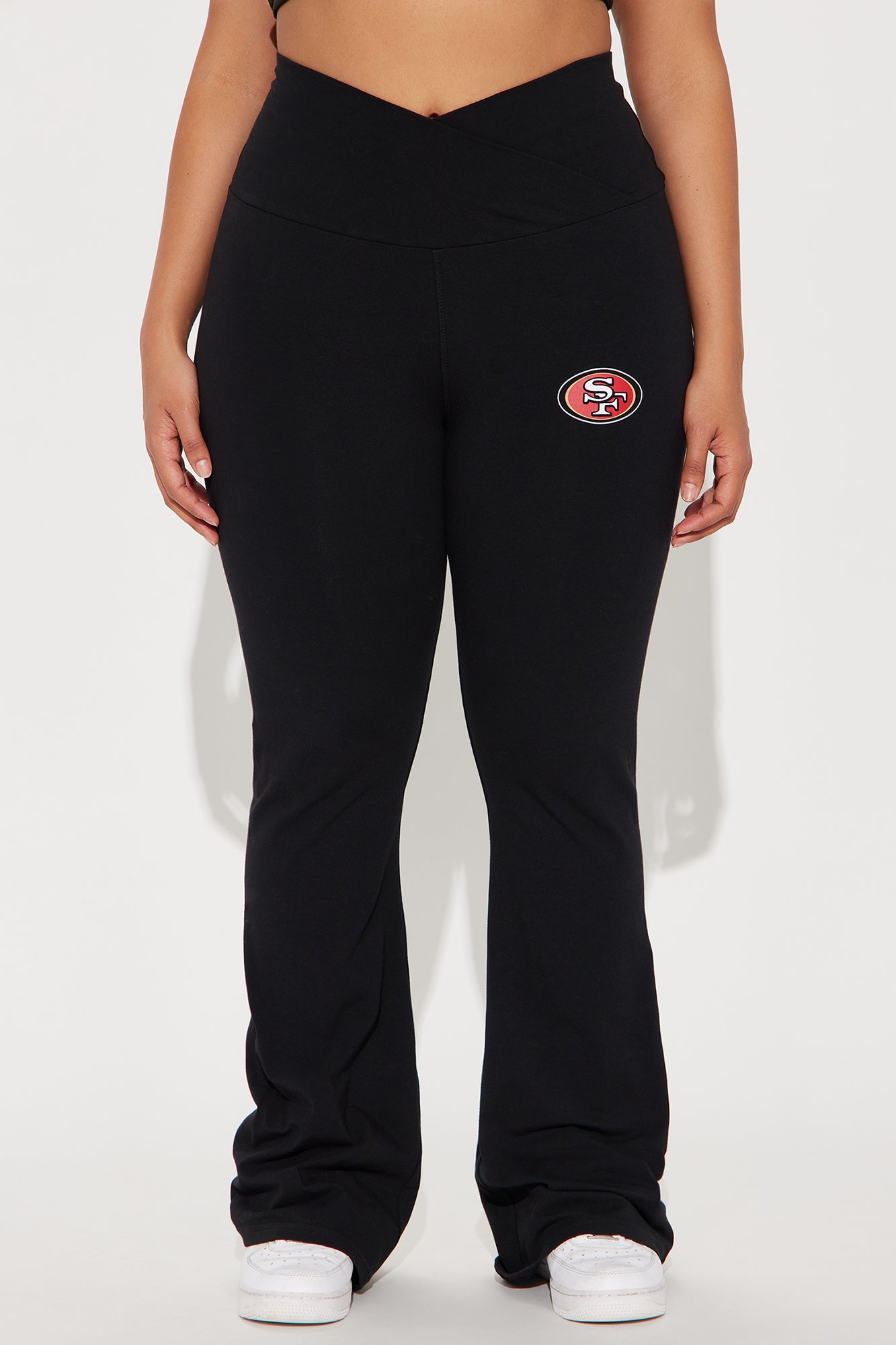 Faithful To The Bay 49ers Flare Pant - Black - Image 5