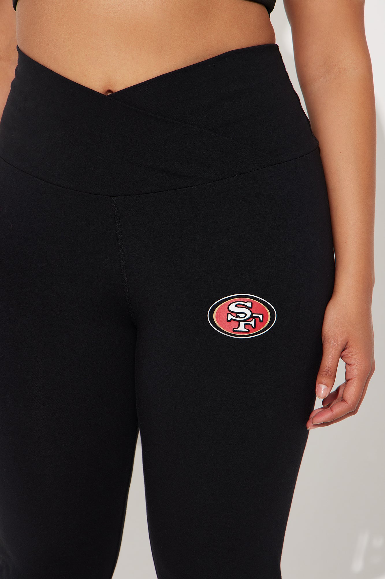 Faithful To The Bay 49ers Flare Pant - Black - Image 6