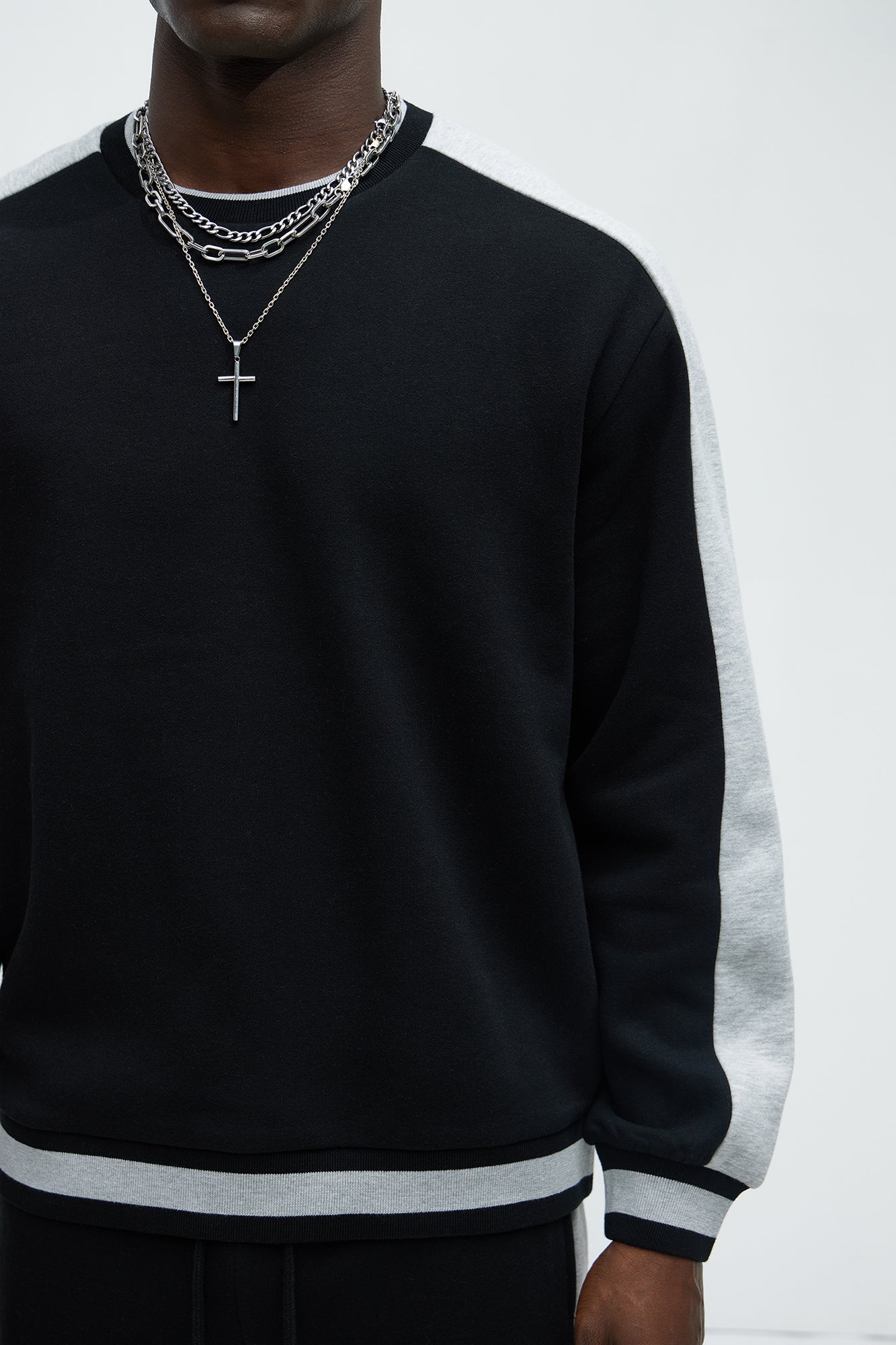 Tyson Drayton Contrast Sweatshirt - Black/combo - Image 3