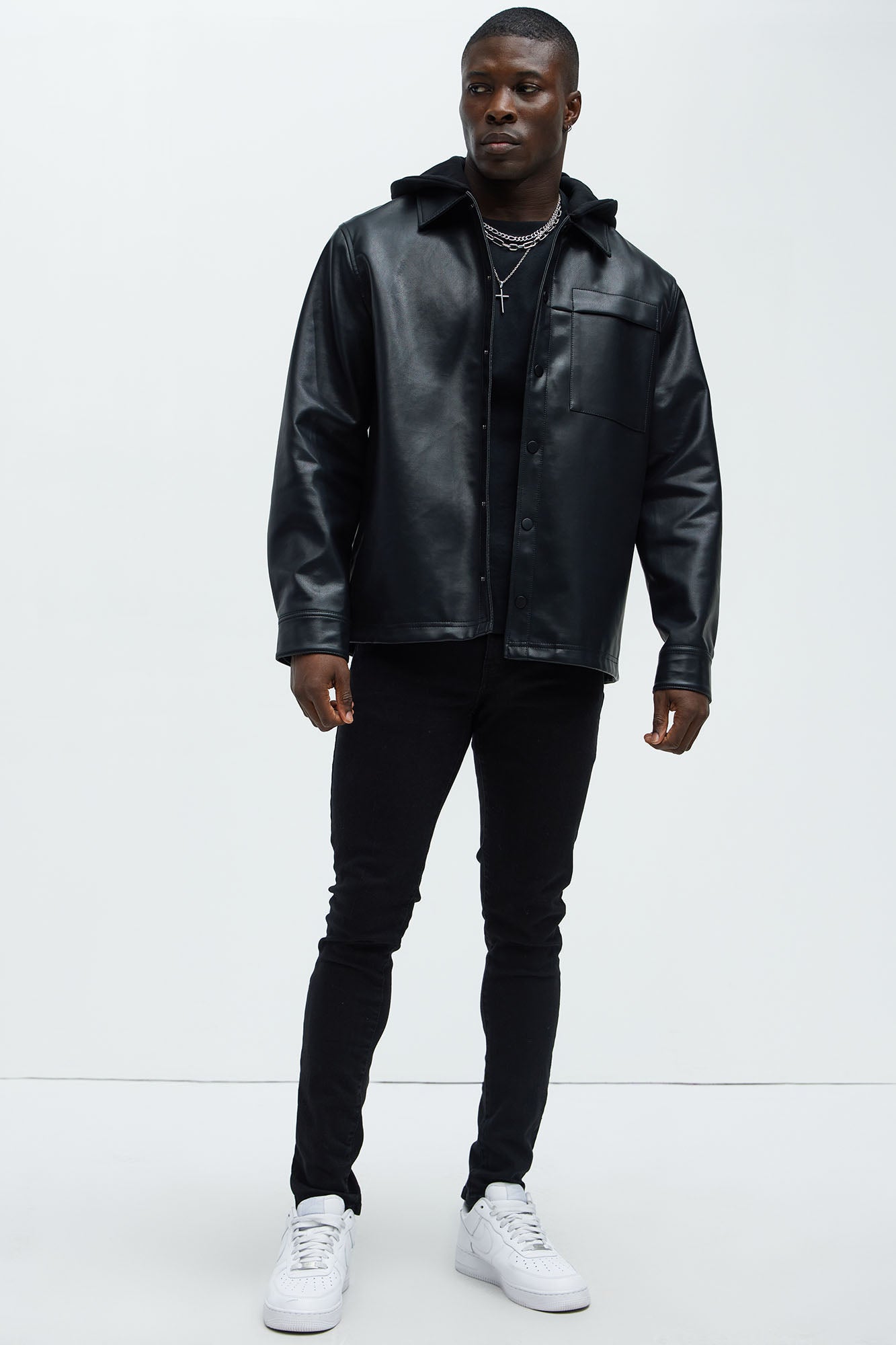 Cornell Skinny Jeans - Black - Image 4