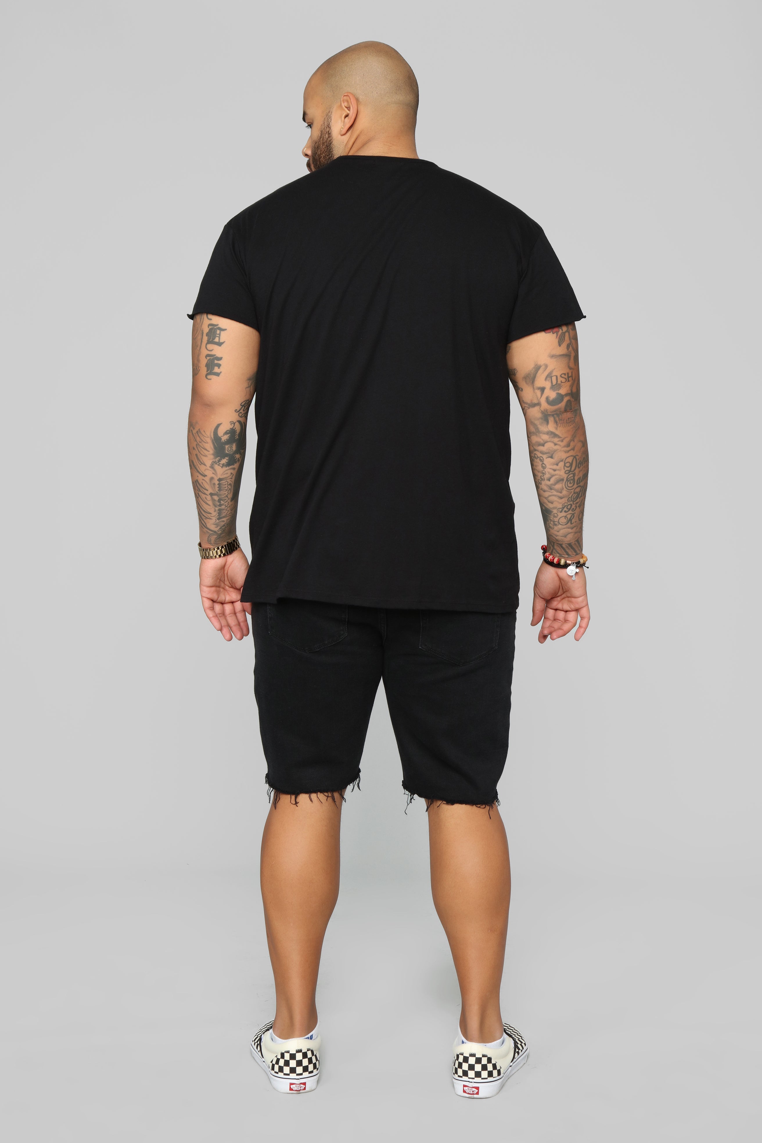 Earl Denim Shorts - Black - Image 11