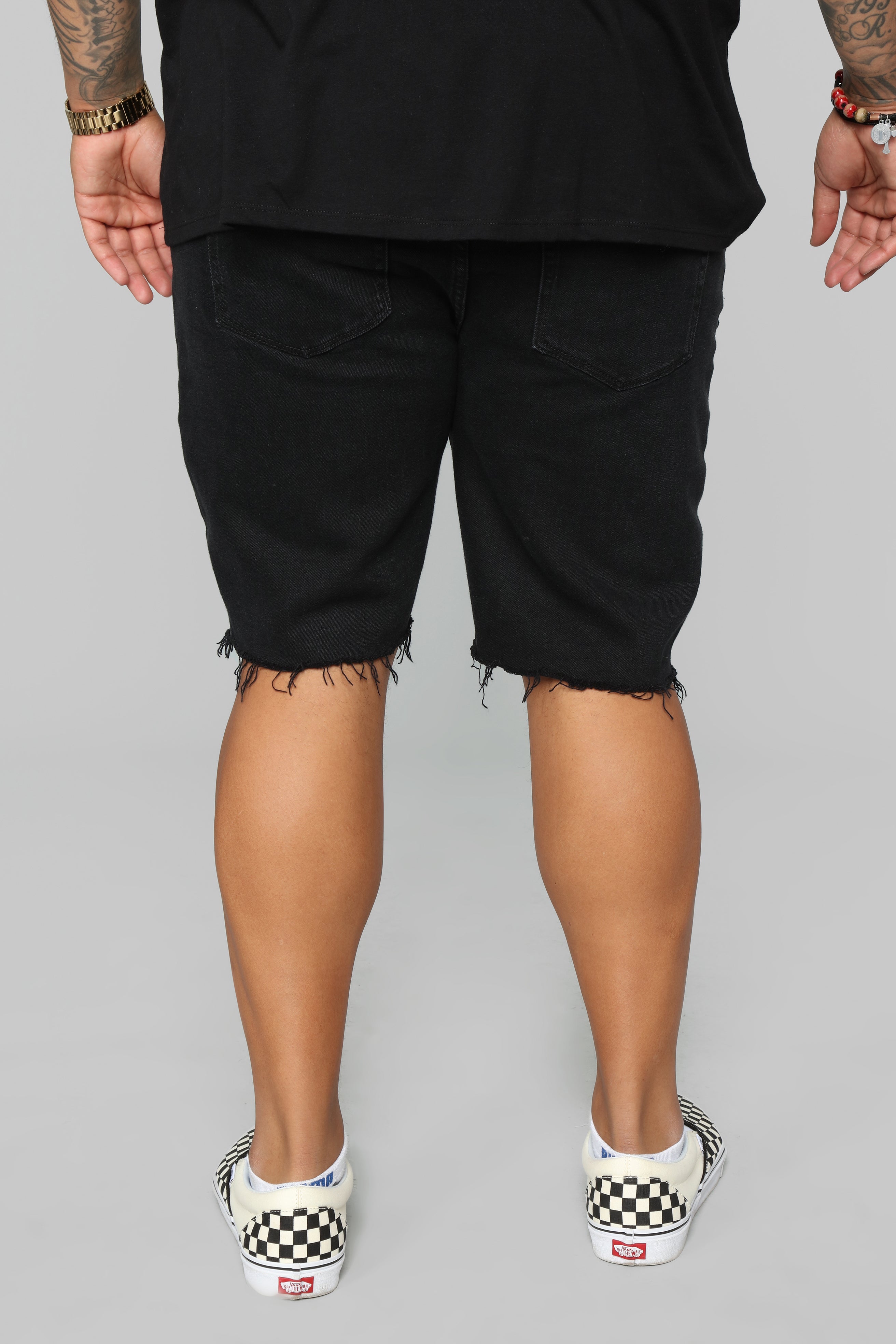 Earl Denim Shorts - Black - Image 10