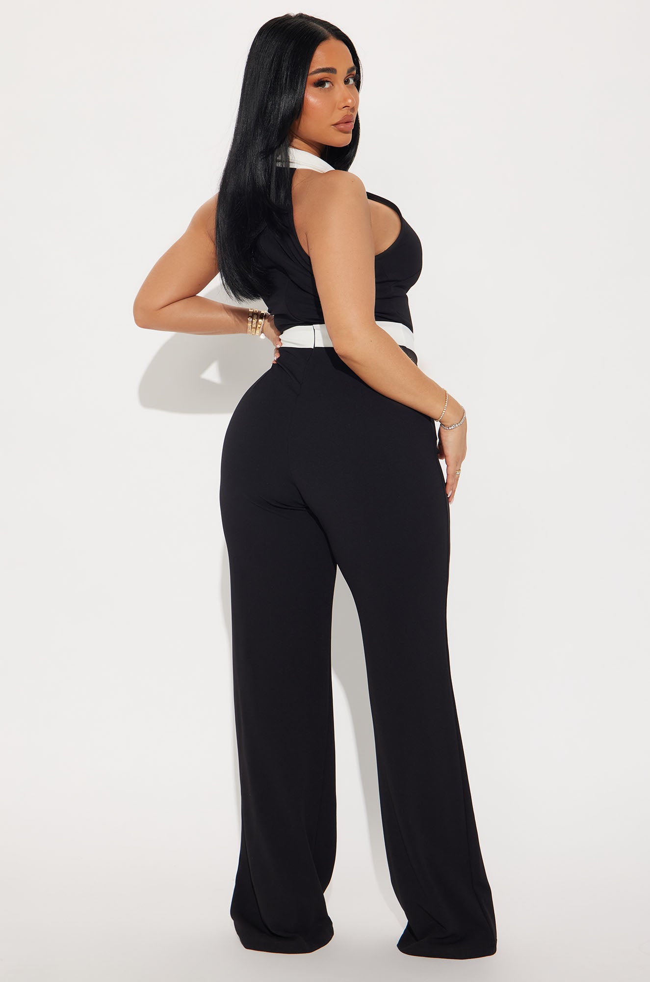 Bossing Out Jumpsuit - Black/combo - Image 3