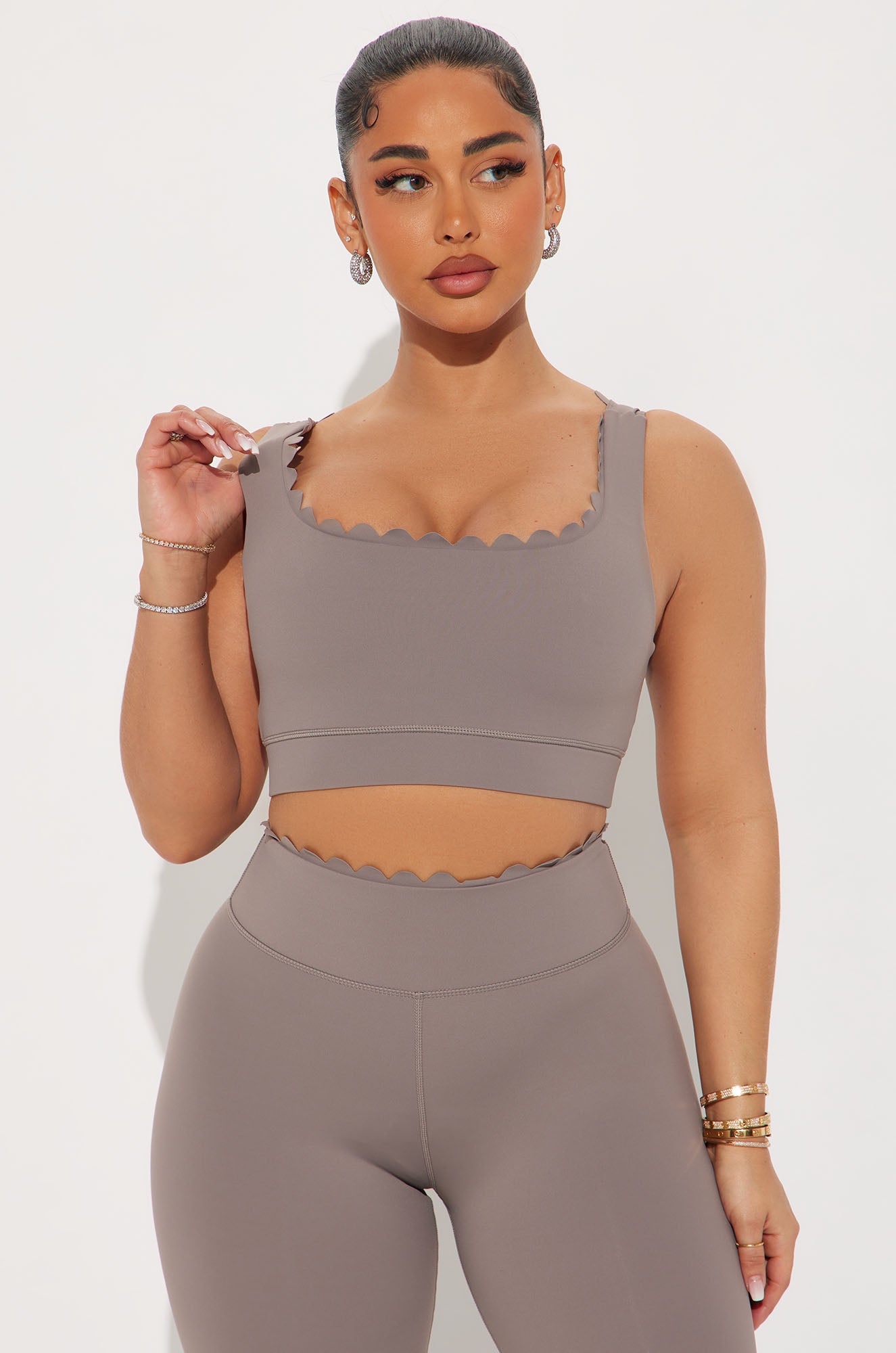 Sweet Scallop Active Set - Taupe - Image 3