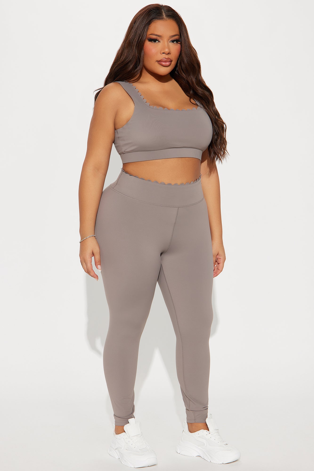Sweet Scallop Active Set - Taupe - Image 5