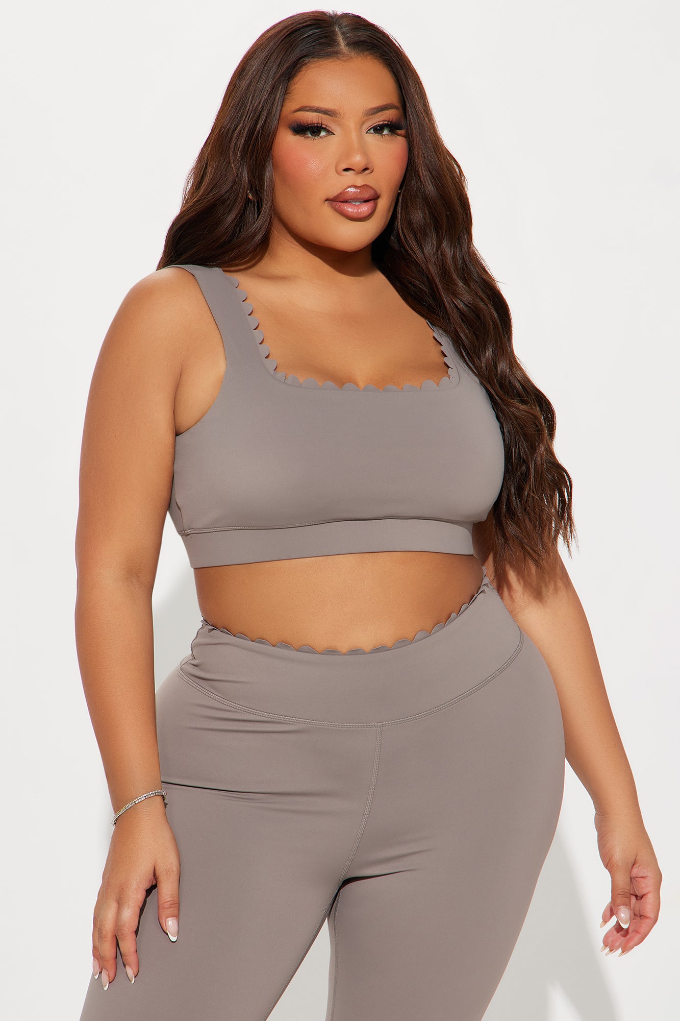 Sweet Scallop Active Set - Taupe - Image 6