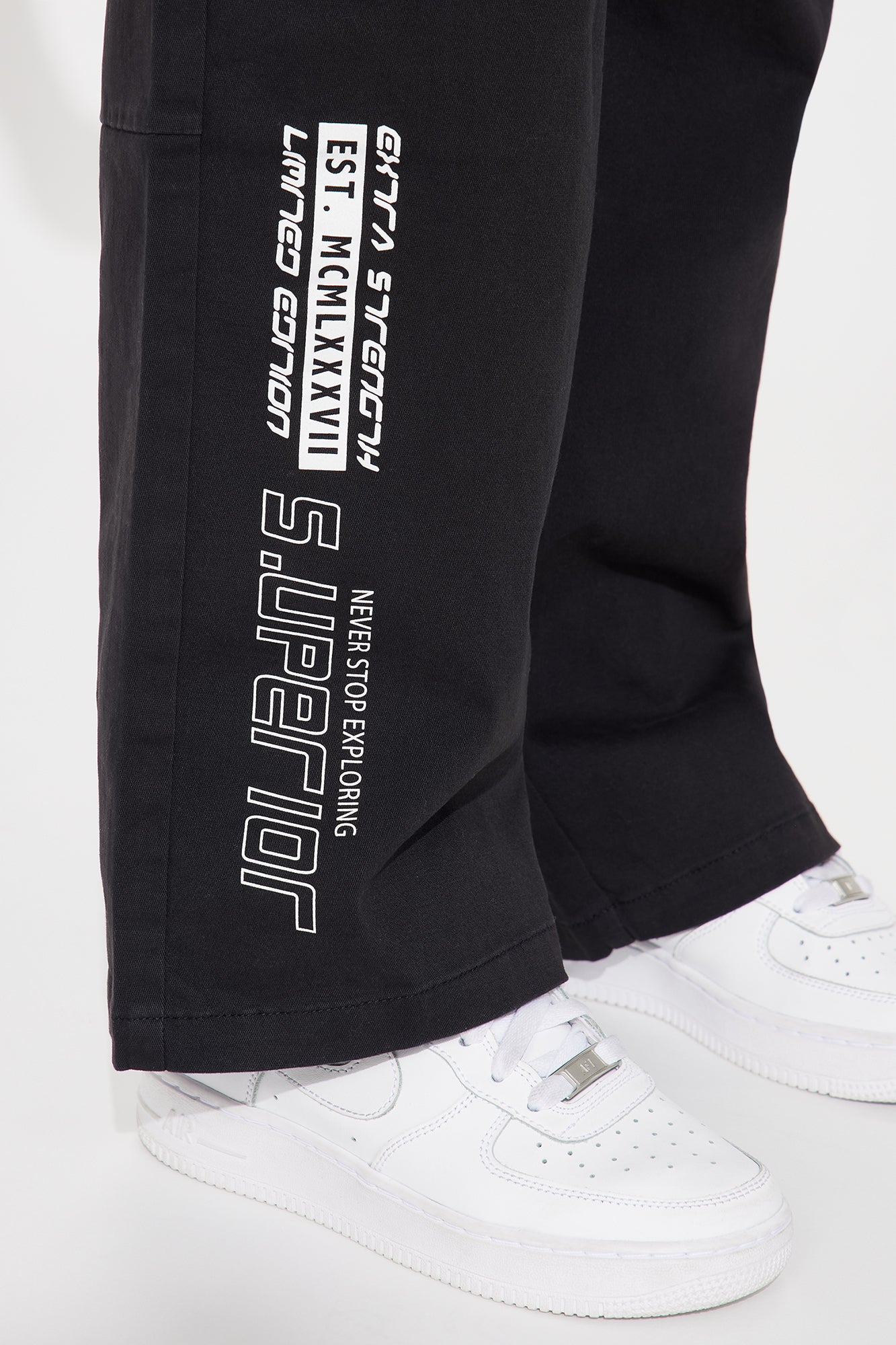 Mini Super Superior Cargo Twill Pant - Black - Image 4