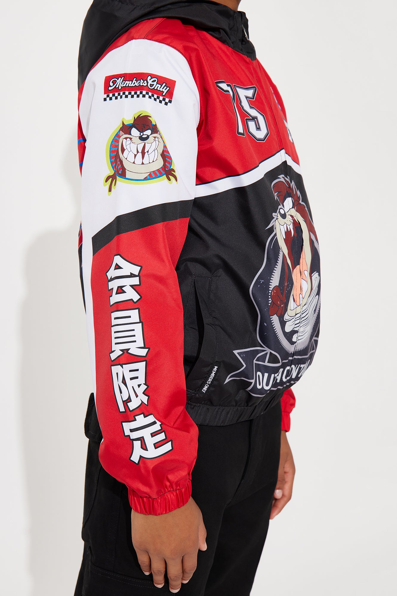 Mini Out Of Control Windbreaker - Red/combo - Image 5