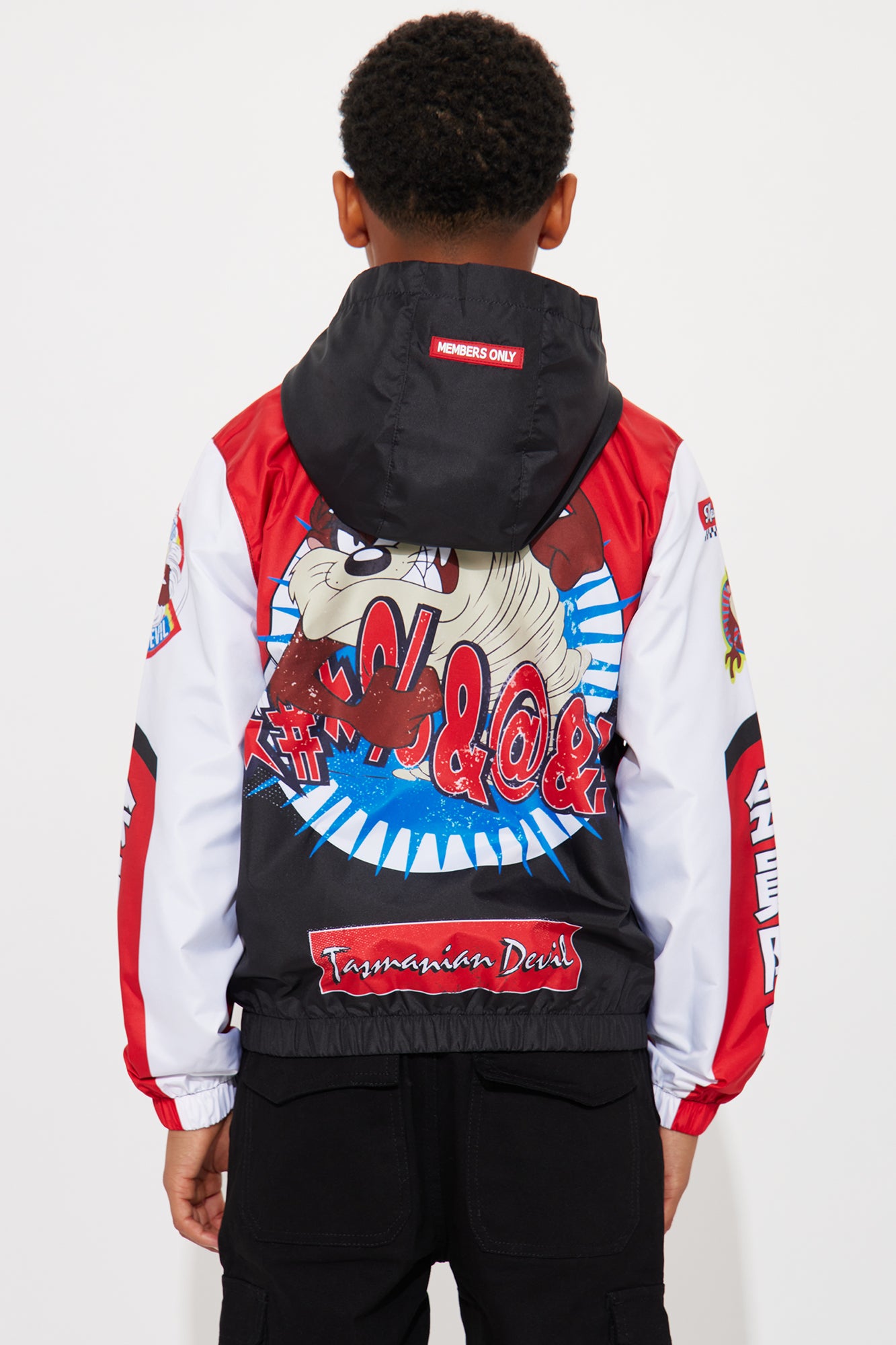 Mini Out Of Control Windbreaker - Red/combo - Image 6