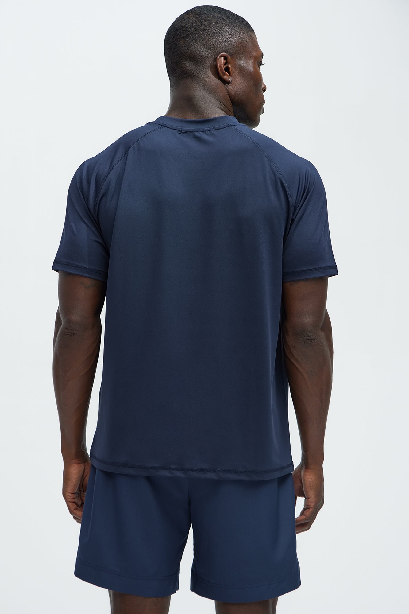 Vital Active Raglan Tee - Navy - Image 5