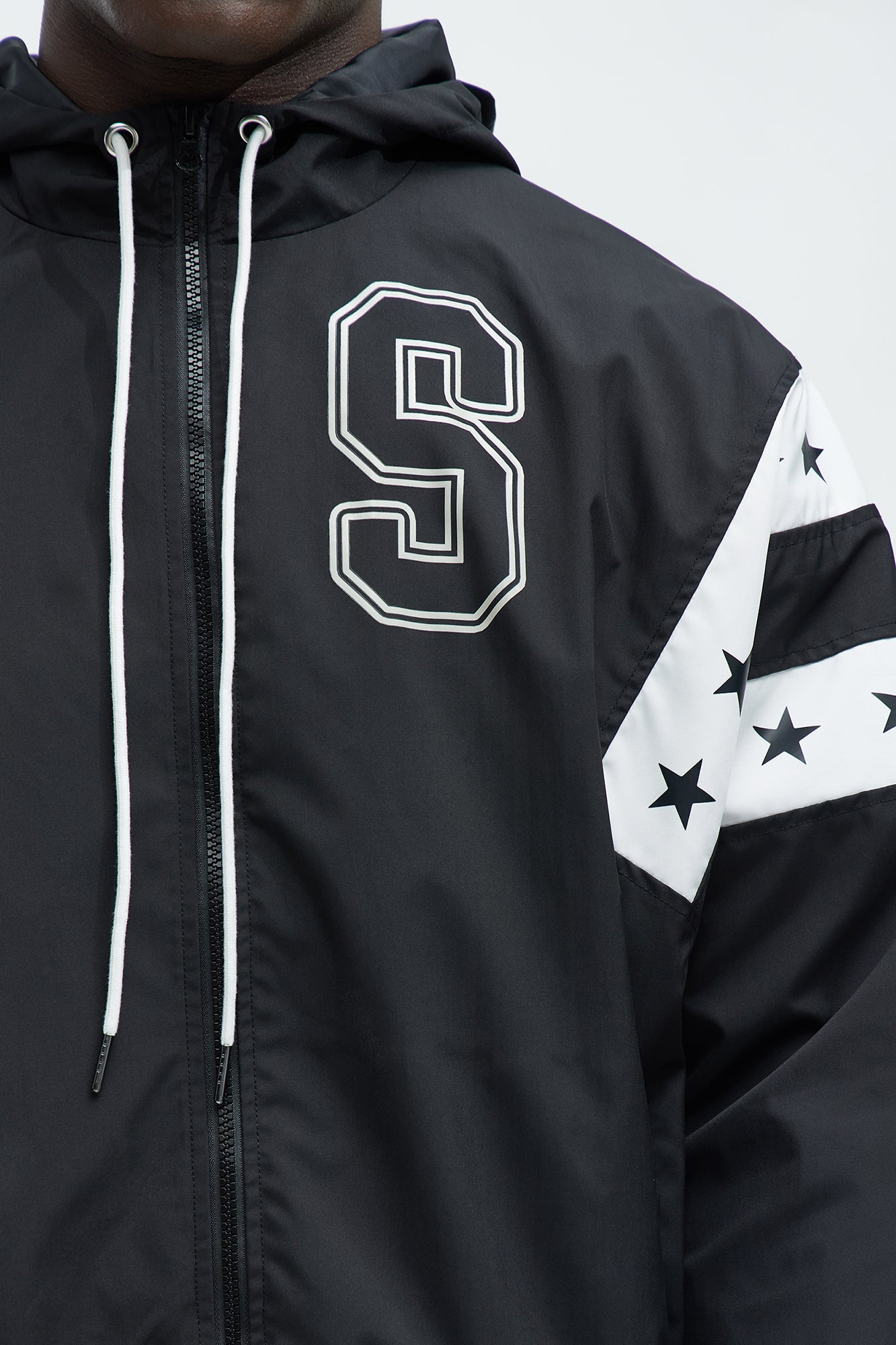 All Star Active Jacket - Black/White - Image 3