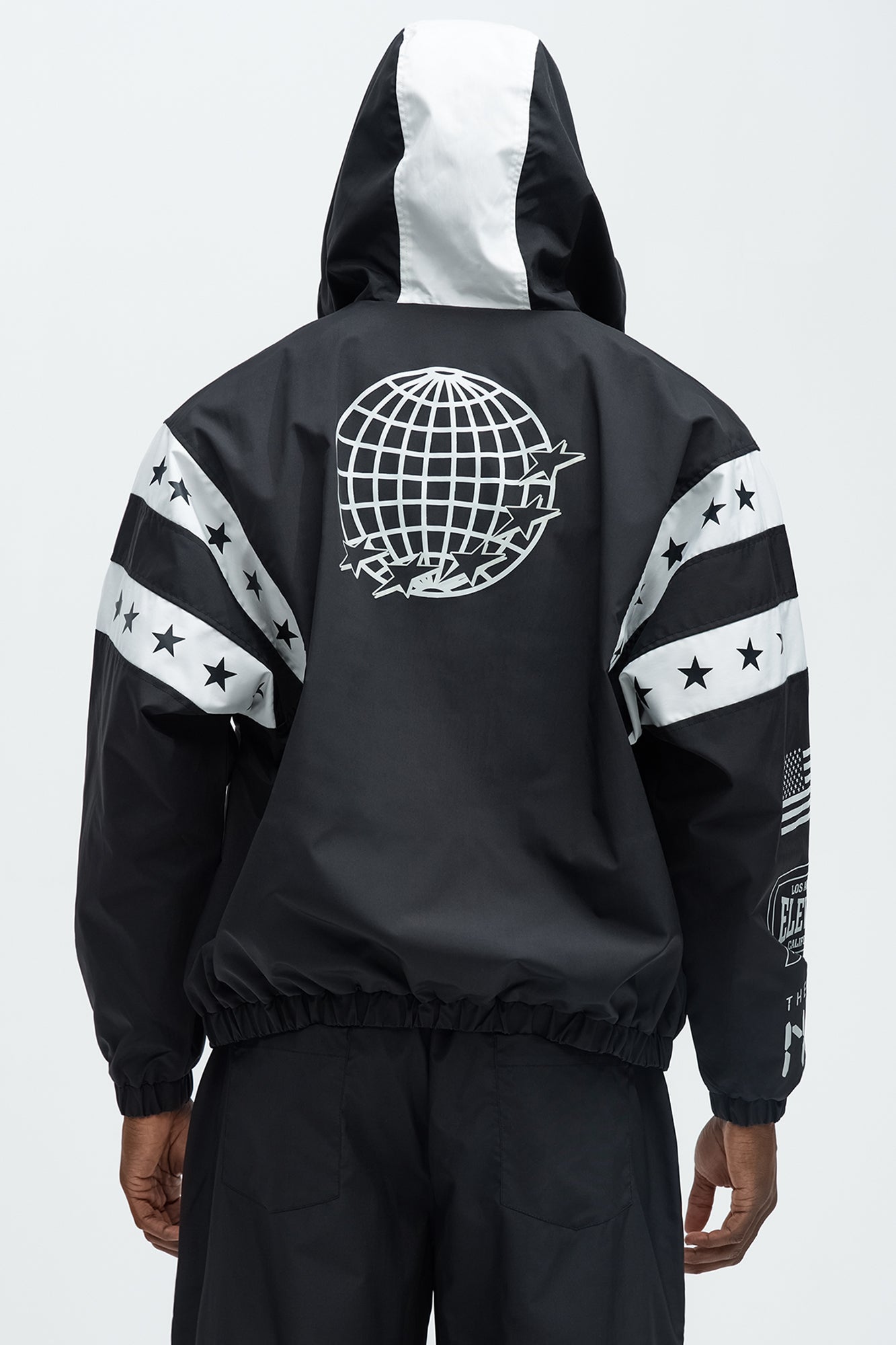 All Star Active Jacket - Black/White - Image 5